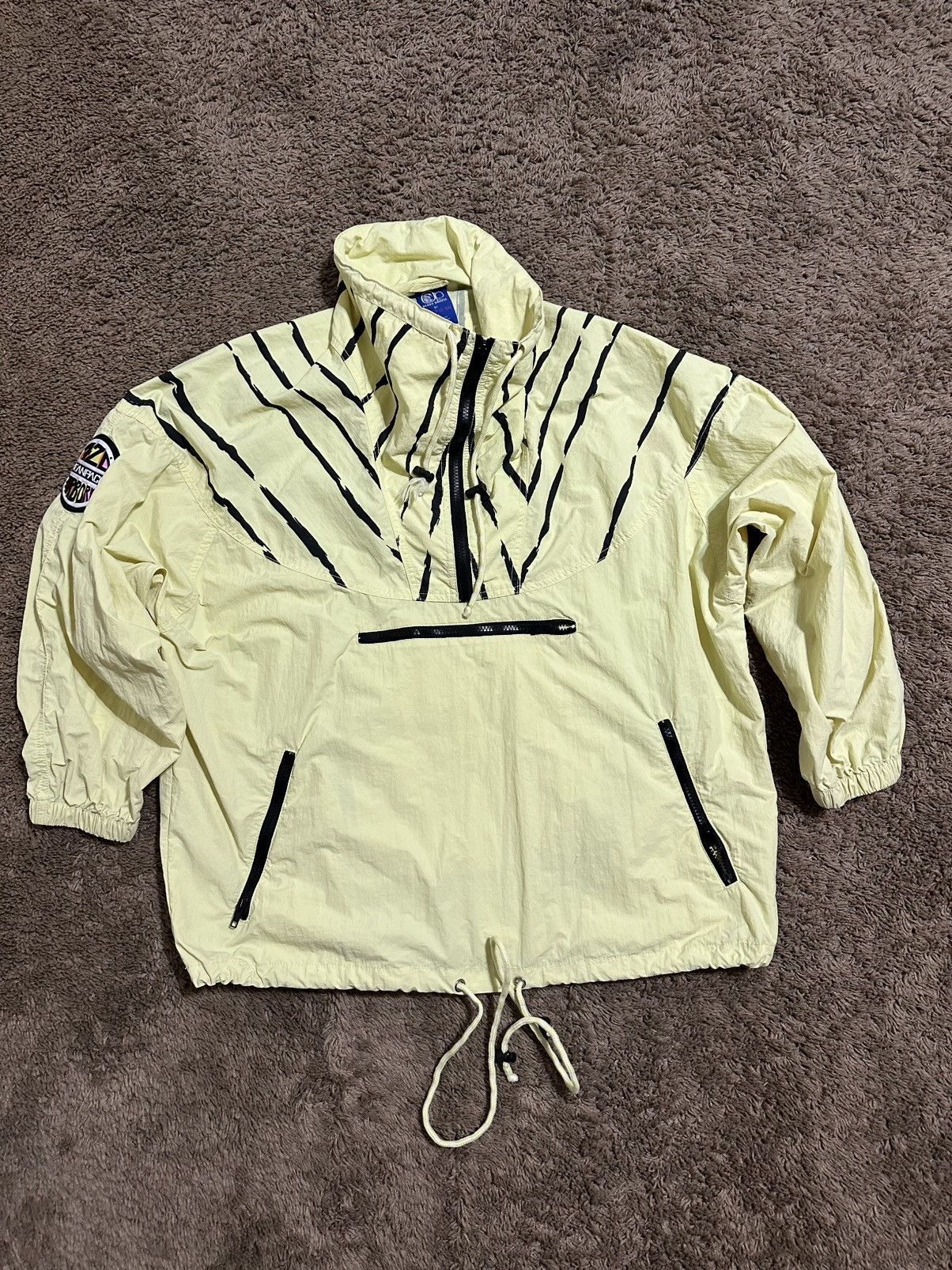 Ocean Pacific × Vintage Vintage Ocean Pacific “triple lime” jacket 90s size large Size US L / EU 52-54 / 3 - 1 Thumbnail