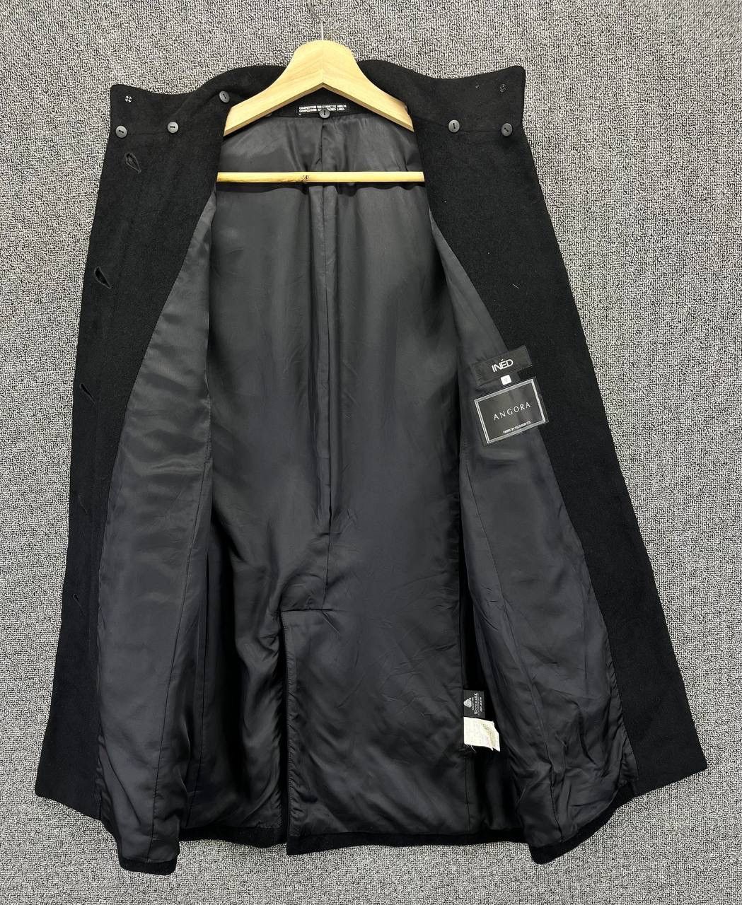 Yohji Yamamoto Vintage Yohji Yamamoto Ined Wool Coat Jacket Size M / US 6-8 / IT 42-44 - 5 Thumbnail
