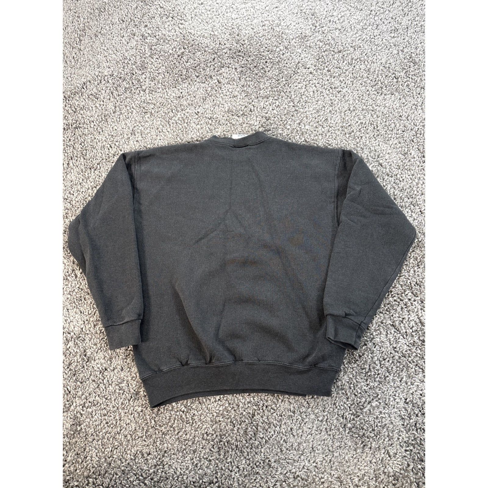 Logo 7 VINTAGE Pittsburgh Steelers Sweatshirt Men M Black 90s Logo Athletic Pullover Fleece Graphic Spellout Size US M / EU 48-50 / 2 - 5 Thumbnail