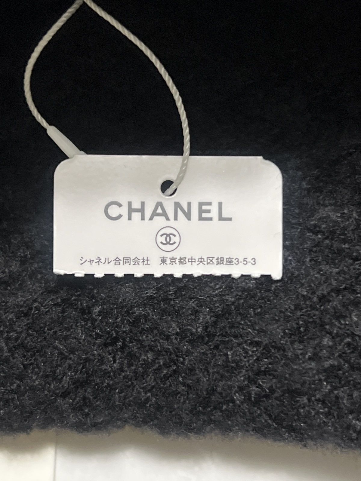 Chanel Black Chanel Cashmere Chapka Size ONE SIZE - 6 Thumbnail