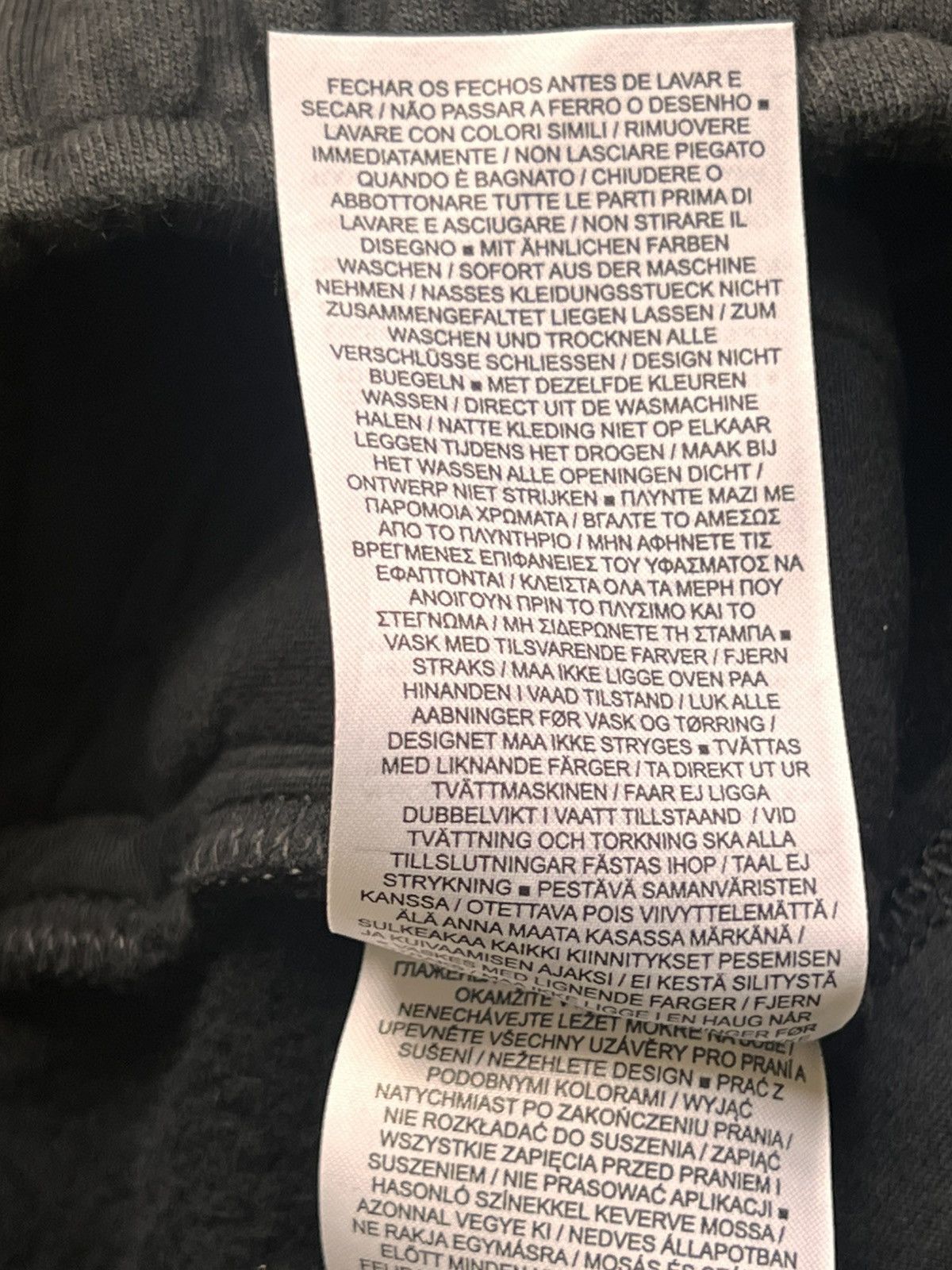 Nike × Stussy S - Nike Stussy Fleece Sweatpant Black FW25 jogger pant logo Size US 32 / EU 48 - 23 Thumbnail