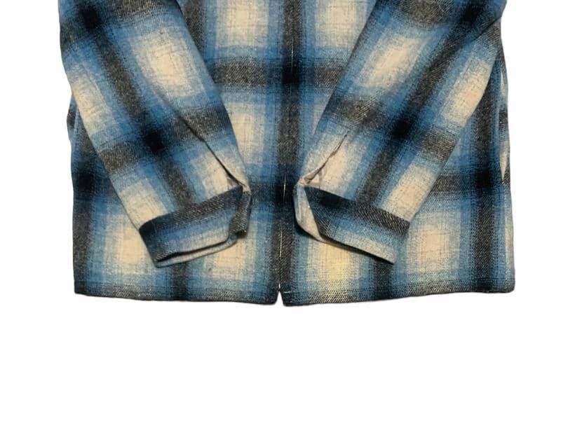 Japanese Brand Vintage Japanese Brand Zipper Wool Flannel Shirt Jacket Size US S / EU 44-46 / 1 - 3 Thumbnail