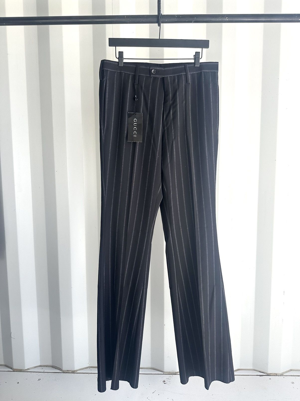 Gucci × Tom Ford Gucci Tom Ford Pinstripe Bootcut Flare