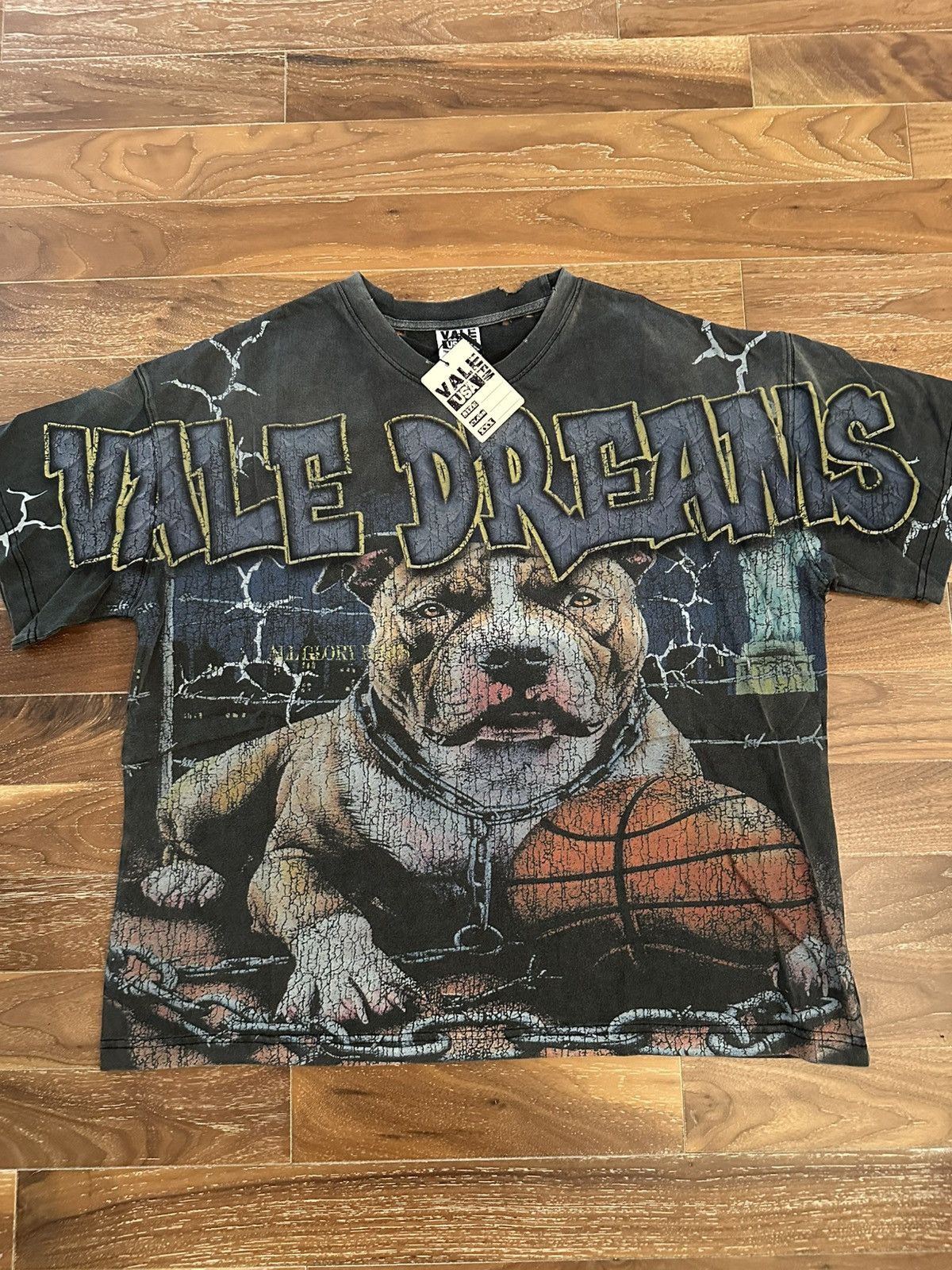 Vale Vale “Big Guard Dog” Tee shirt Size US XL / EU 56 / 4 - 1 Thumbnail