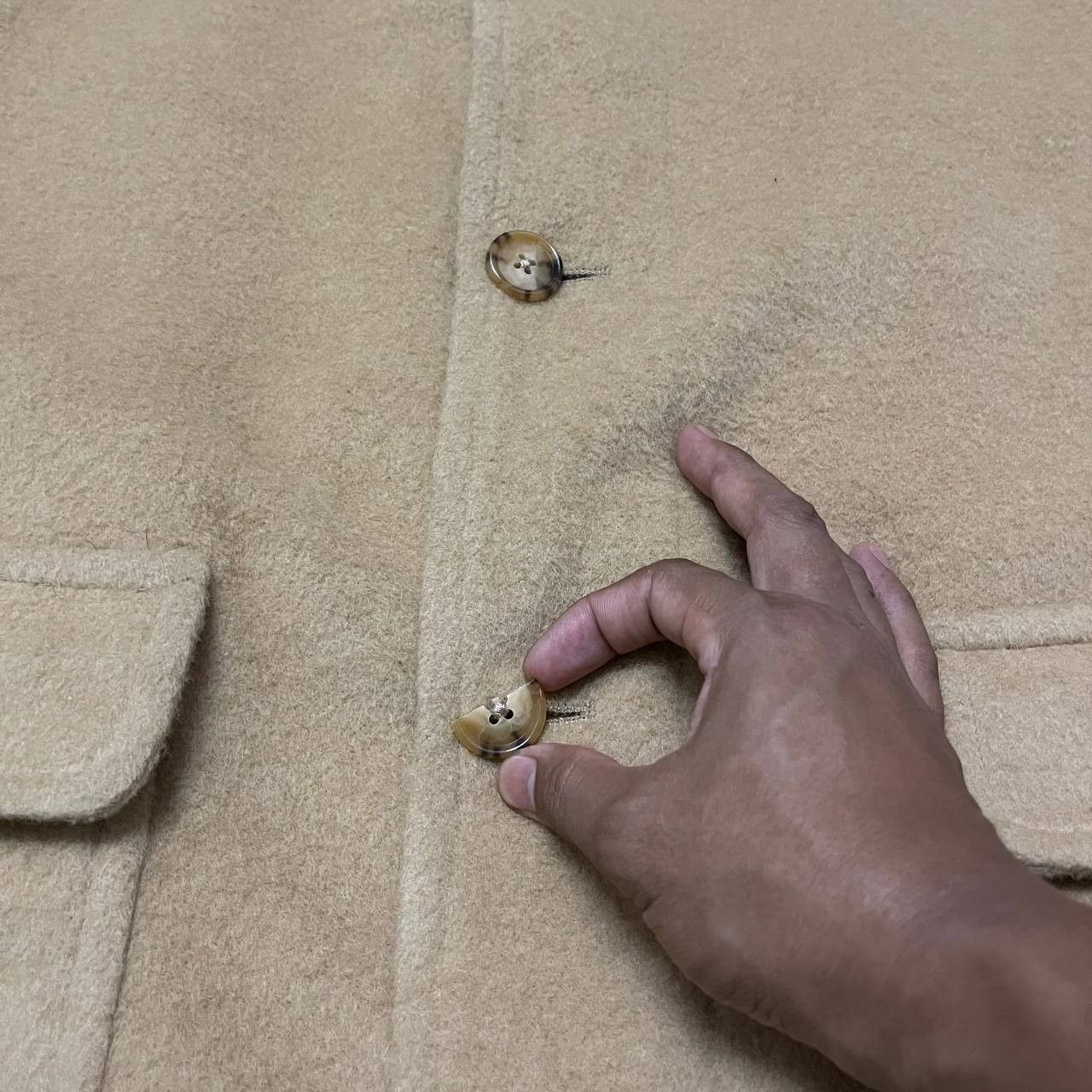 Coach Coach Camel Hair 100% Wool Coat Size US L / EU 52-54 / 3 - 6 Thumbnail