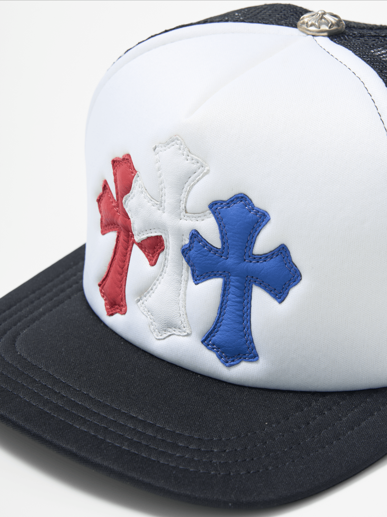 Chrome Hearts Chrome hearts hat trucker king taco red/white/blue Size ONE SIZE - 9 Thumbnail