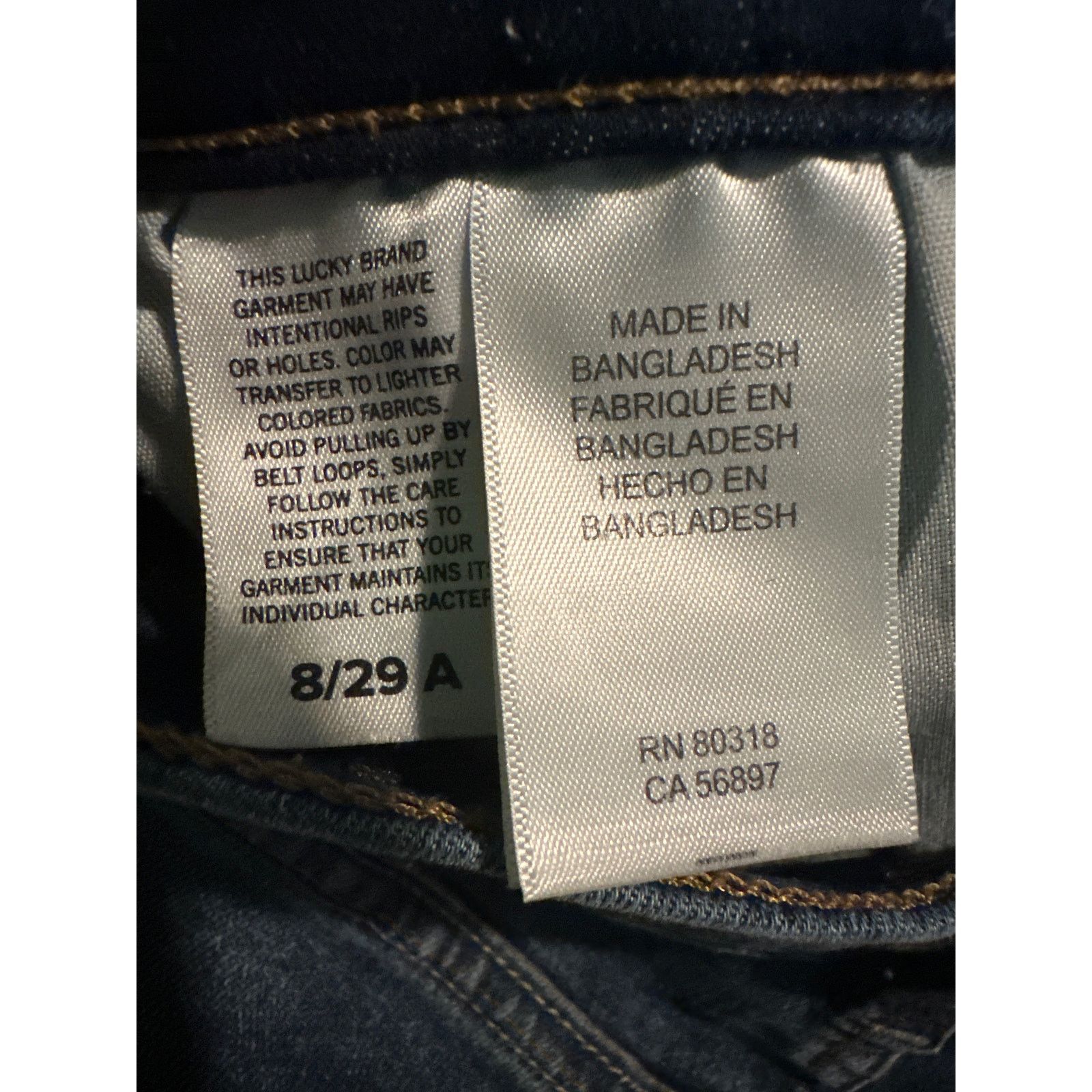 Lucky Brand Lucky Brand high waisted distressed skinny jeans size 29 Size 29" - 7 Thumbnail