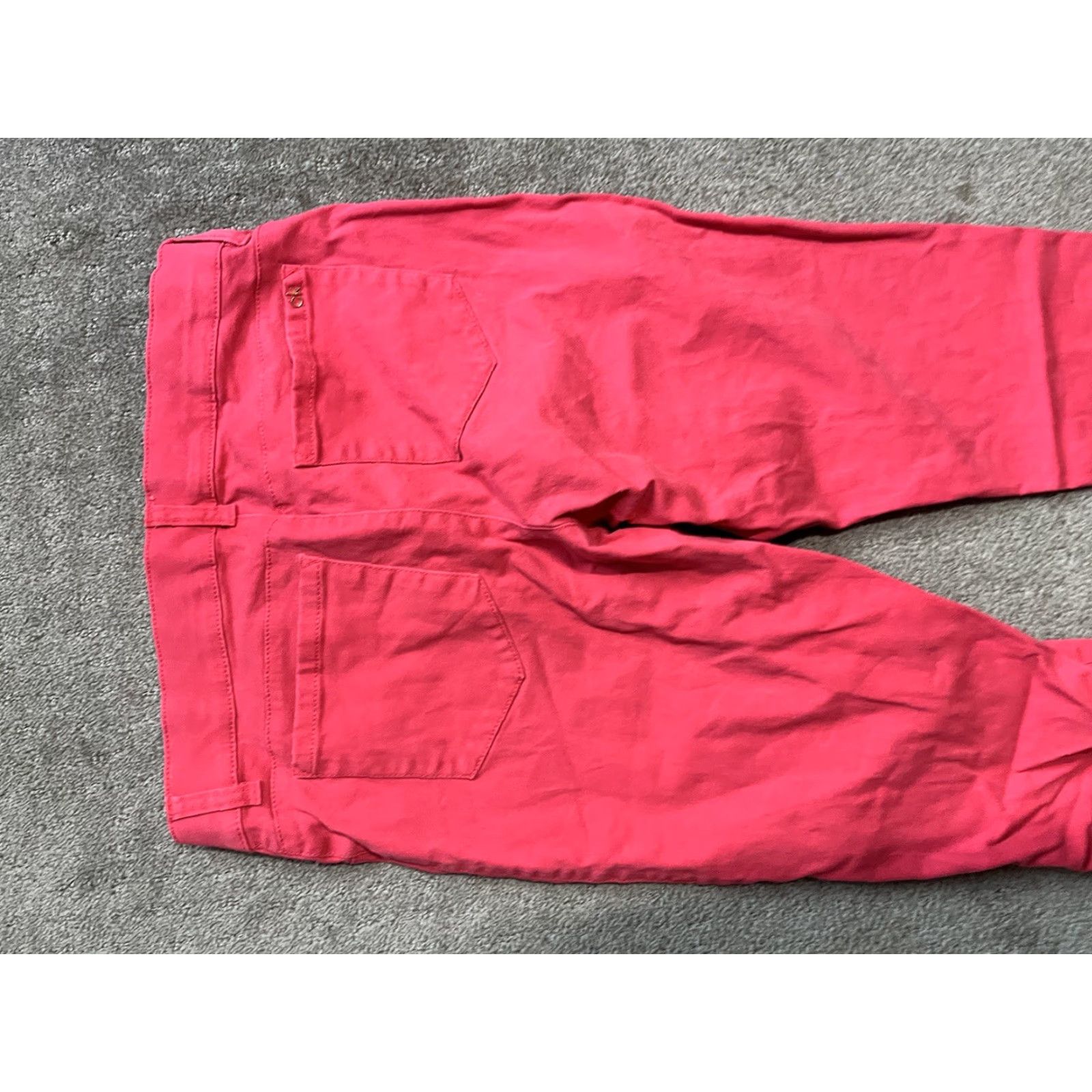 Calvin Klein Calvin Klein Women's Power Stretch Skinny Crop Pants Pink Size 6 Women's Size 28" / US 6 / IT 42 - 4 Thumbnail