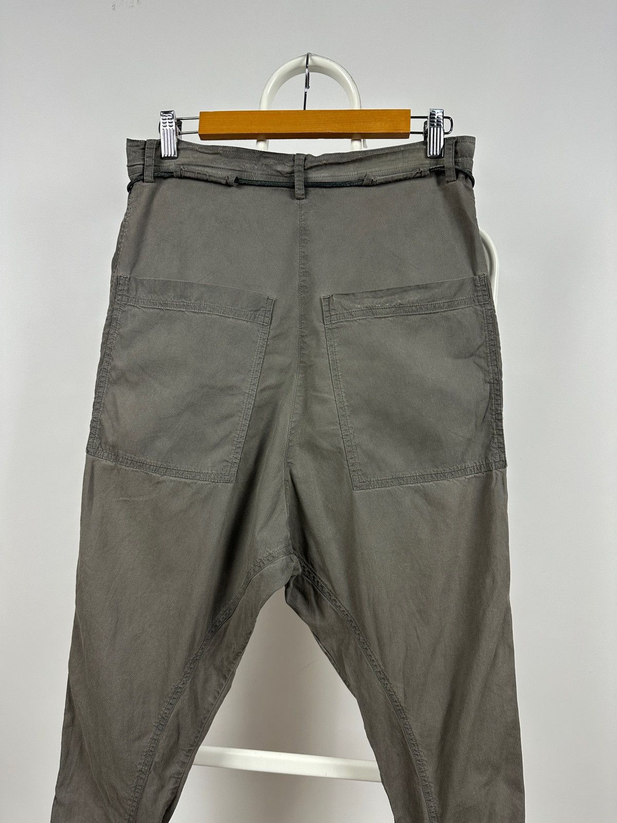 Rundholz Rundholz DIP Drop Crotch Drawstring Waist Tapered Pants Size 26" / US 2 / IT 38 - 12 Thumbnail