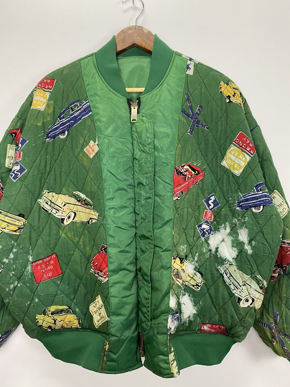 Japanese Brand × Vintage Vintage Saburoku Bomber Jacket Size US XL / EU 56 / 4 - 16 Thumbnail