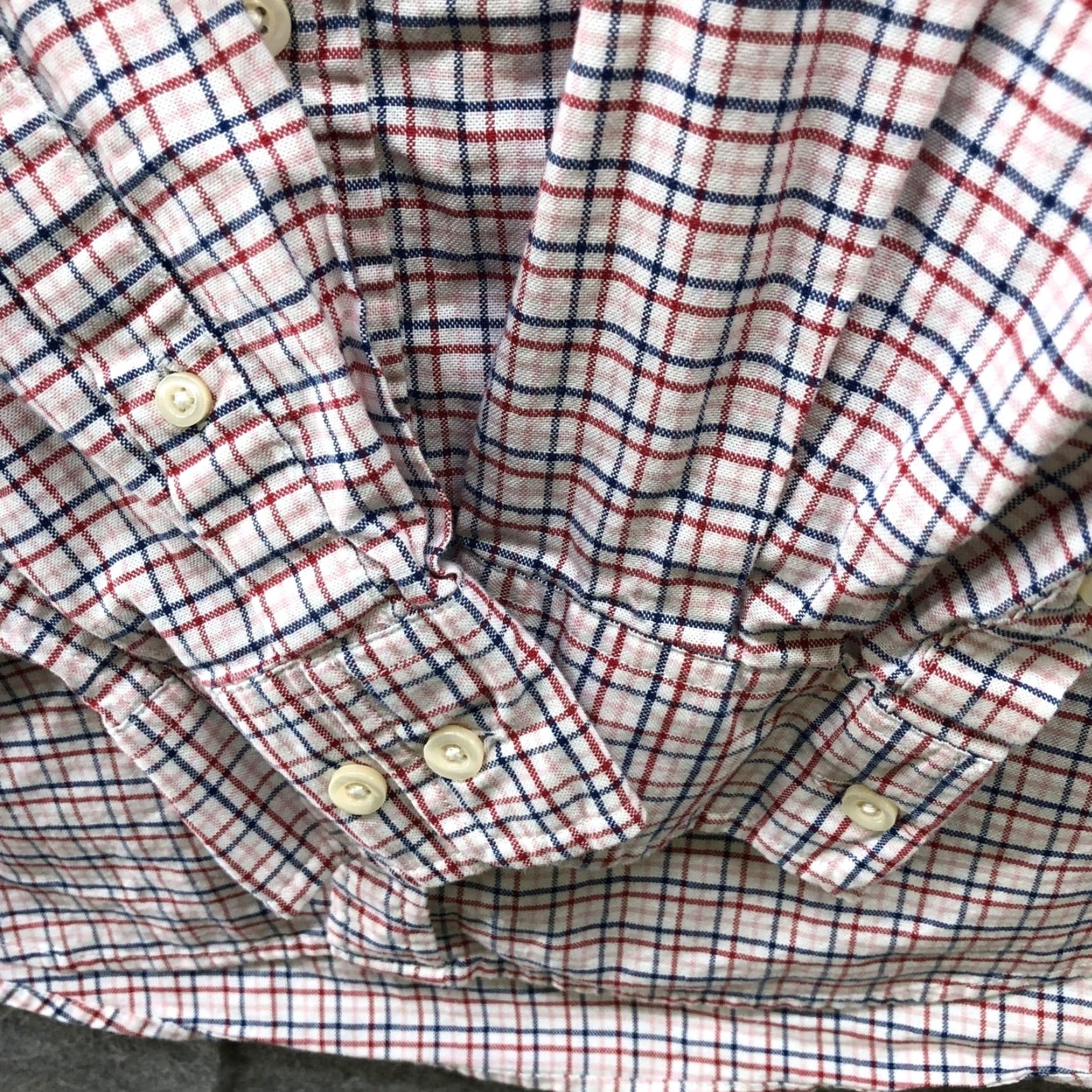 Tommy Hilfiger Tommy Hilfiger Button-Down Shirt Mens XL Plaid Multicolor Cotton Long Sleeve Button-Up Collared Men’s Classic Size US XL / EU 56 / 4 - 5 Thumbnail