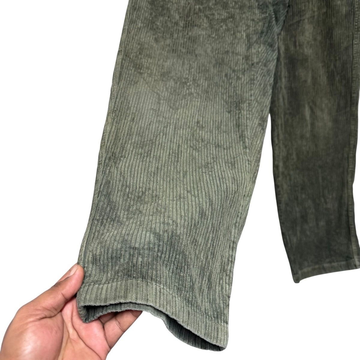 Obey Obey Corduroy Baggy Pants Drawstring Faded Size US 34 / EU 50 - 6 Thumbnail