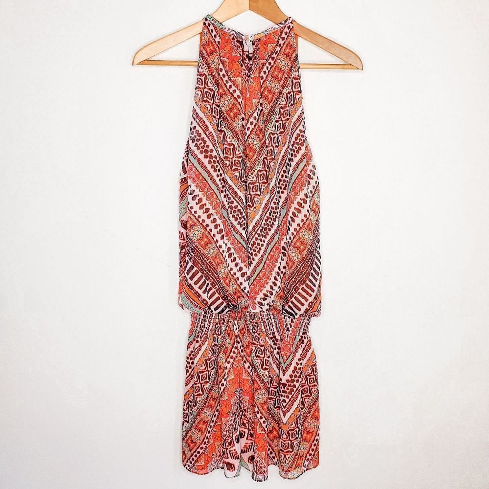 Ramy Brook Ramy Brook Aztec Chevron Sleeveless Paris Mini Dress Size S Size S / US 4 / IT 40 - 3 Thumbnail