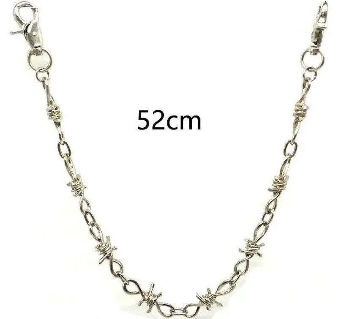 Jewelry Barb Wire Wallet Chain Size ONE SIZE - 2 Thumbnail