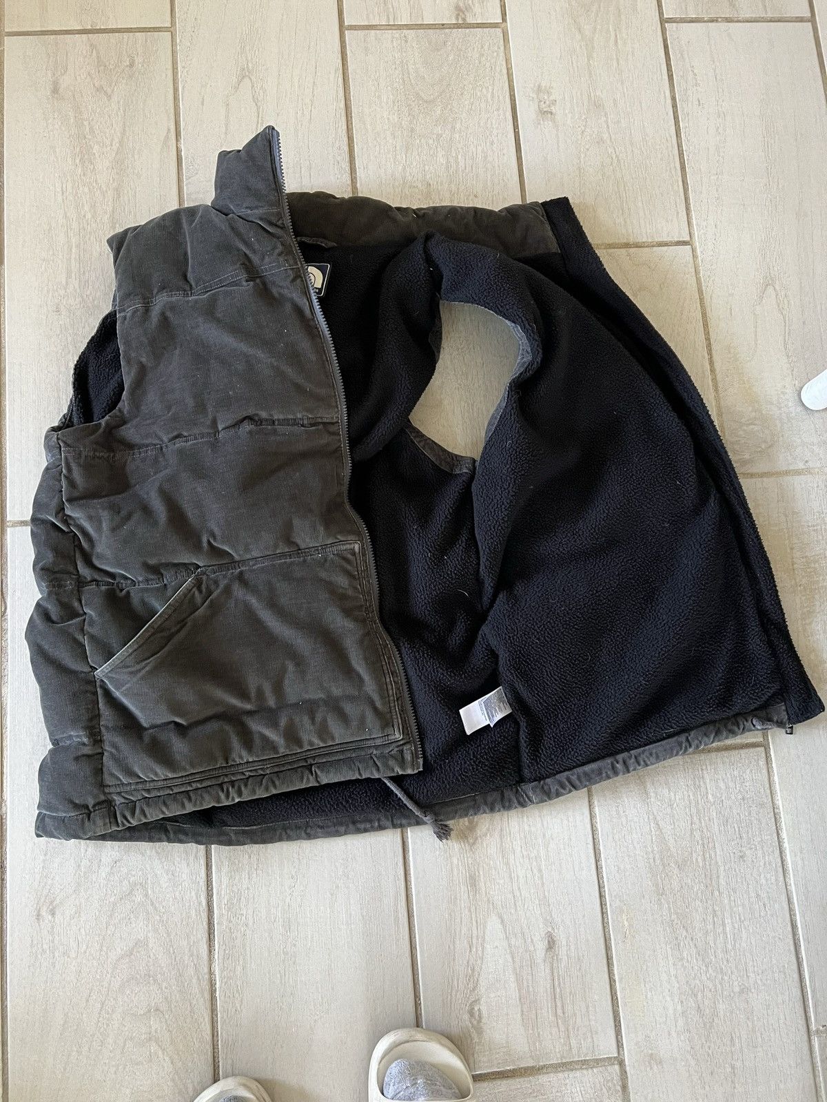 The North Face Gray north face puffer vest Size US XL / EU 56 / 4 - 3 Thumbnail