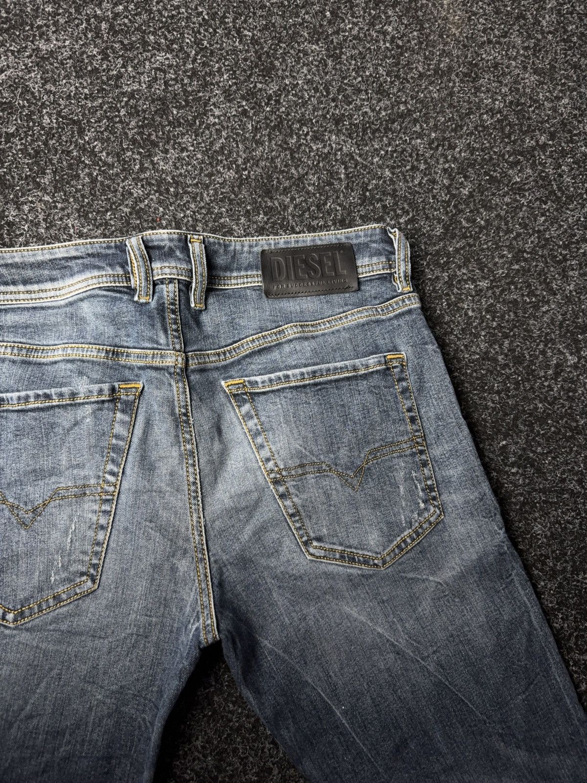 Diesel Vintage 00s Y2K Diesel Skinny SLEENKER-XDenim pants Jeans Size US 29 - 14 Thumbnail