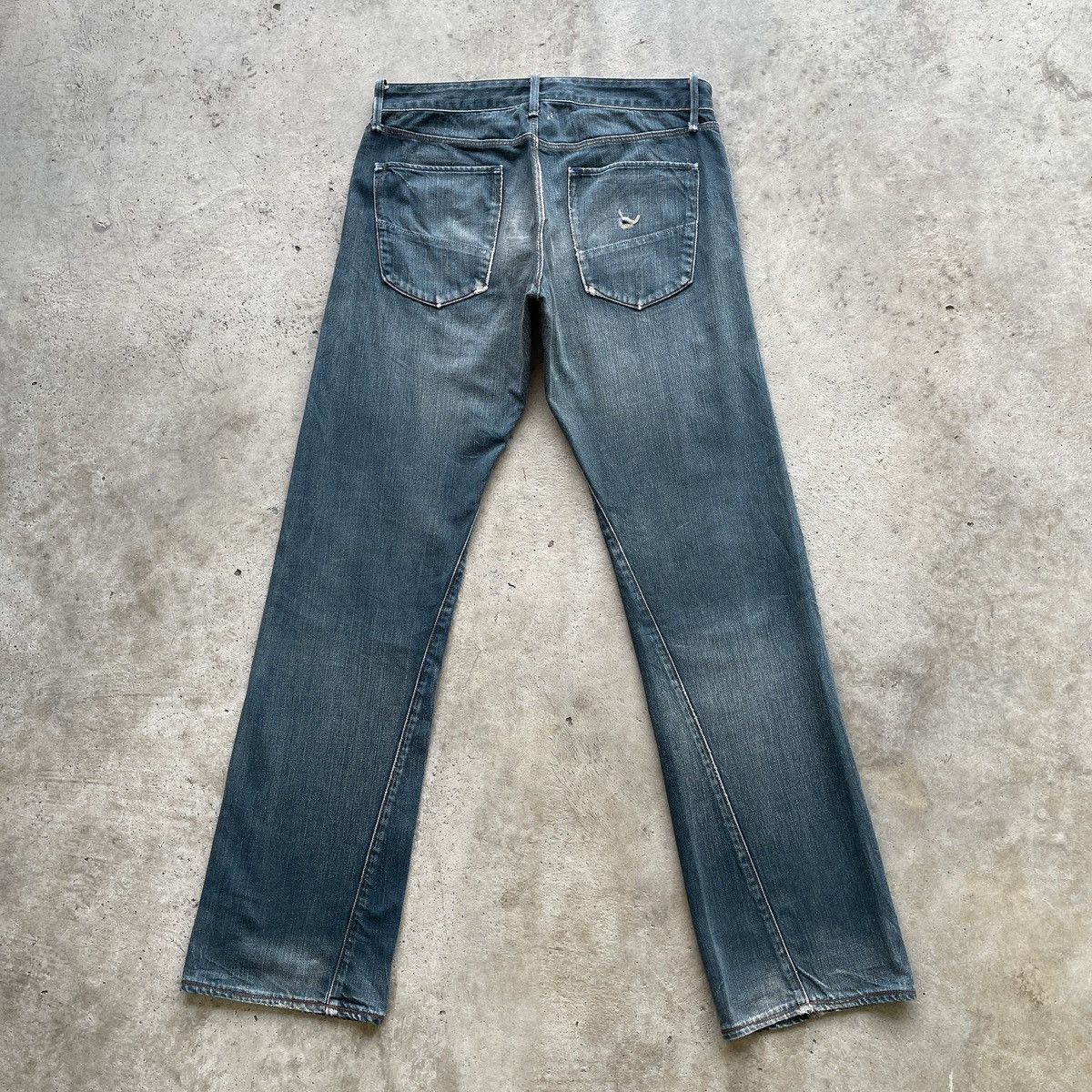 Banana Republic × Jean W32💥 Vintage Banana Republic Distressed Jeans Faded Pants Size US 32 / EU 48 - 11 Thumbnail