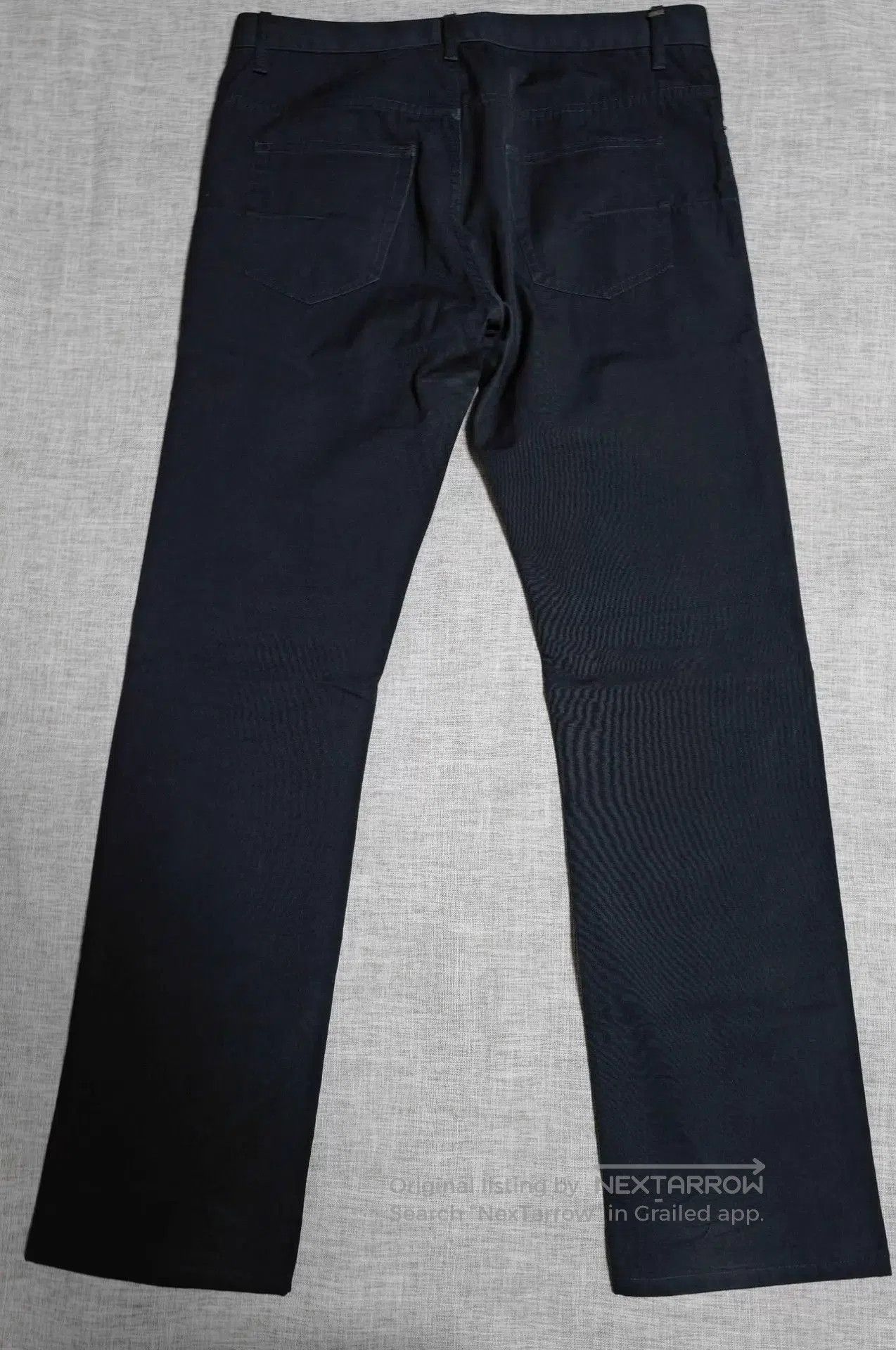 Dior Black Casual Pants with Textured Leg Patterns. Size US 32 / EU 48 - 2 Thumbnail
