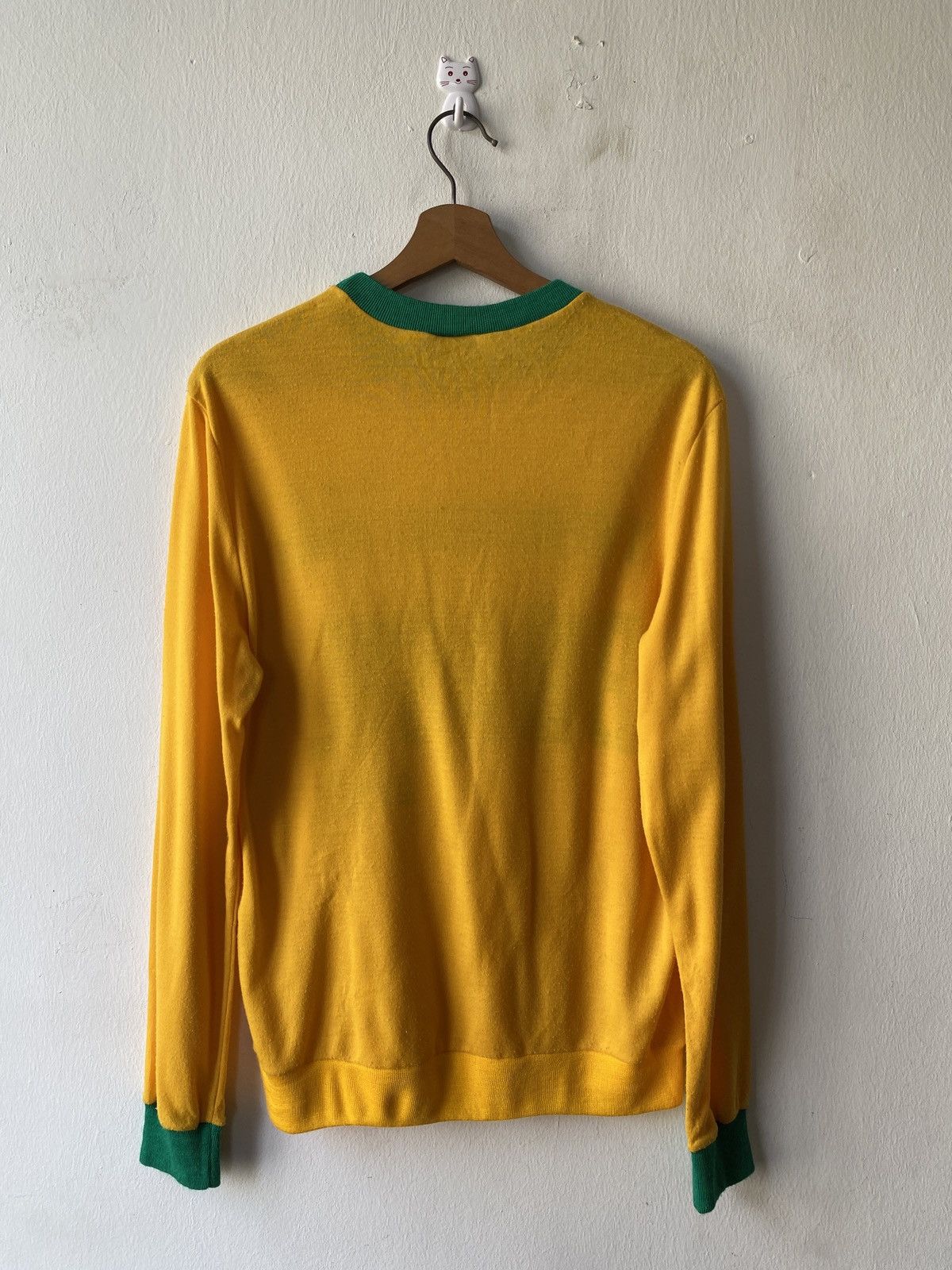 Vintage 1980s - Torcida Do Brasil Mexico86 Football Club Sweatshirt Size US M / EU 48-50 / 2 - 5 Thumbnail
