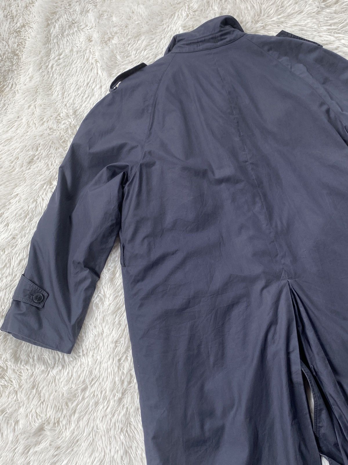 Yves Saint Laurent Vintage Yves Saint Laurent Diffusion Homme Trench Coat Size US XL / EU 56 / 4 - 12 Thumbnail
