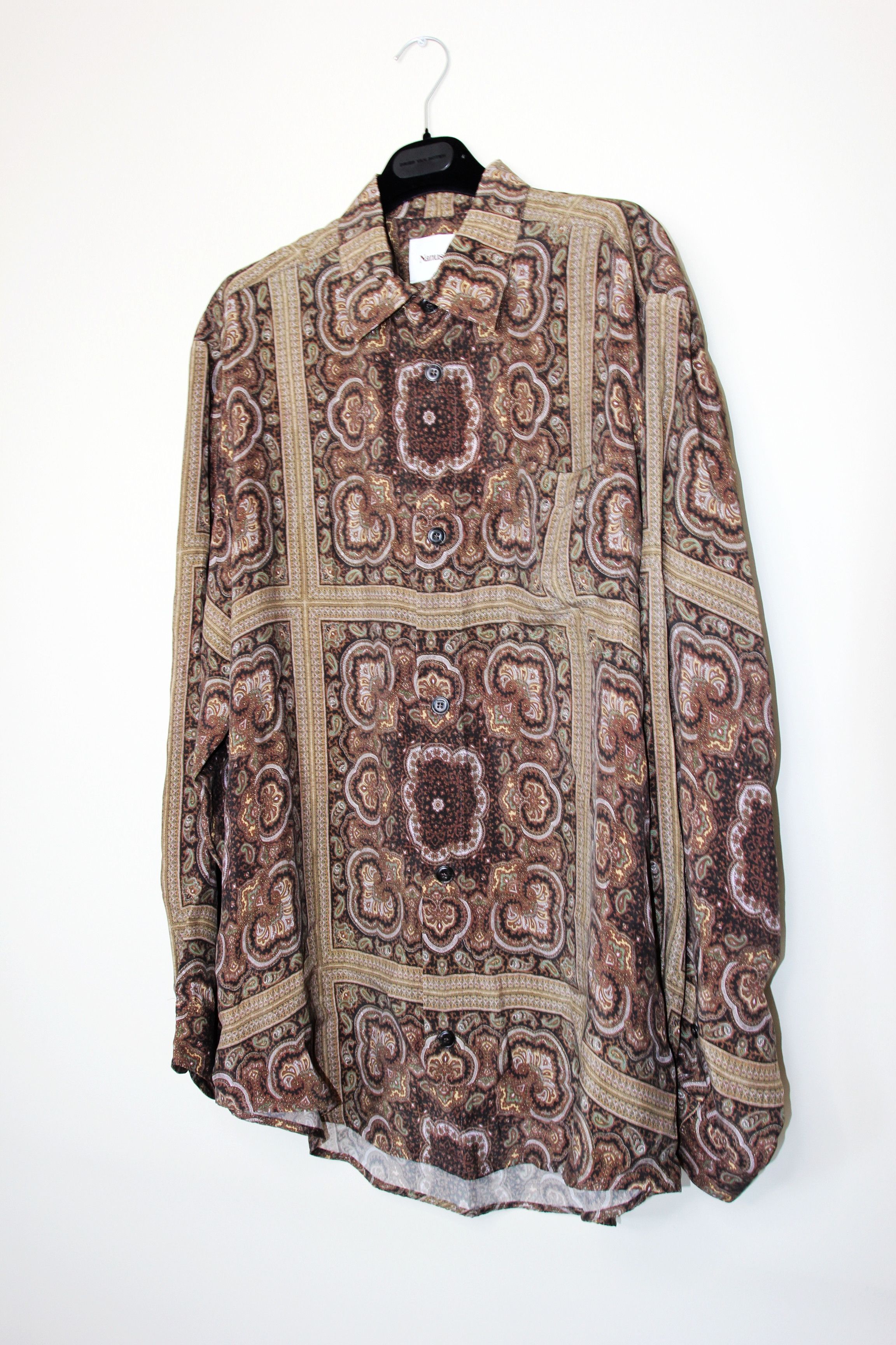 Nanushka BNWT AW23 NANUSHKA SEBAS PAISLEY SHIRT M Size US M / EU 48-50 / 2 - 5 Thumbnail
