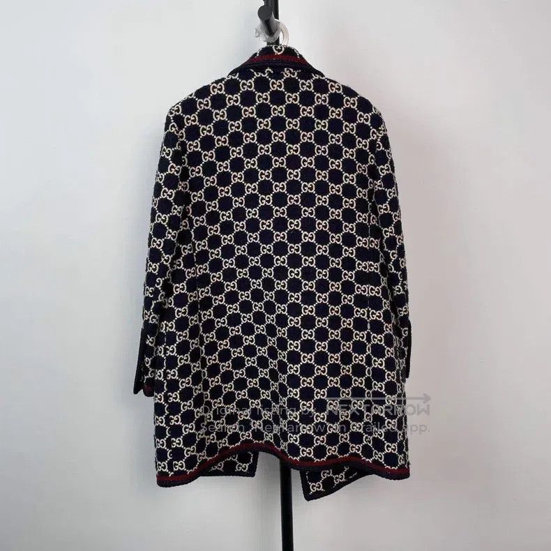 Gucci Gucci Coarse tweed full print jacket Size XS / US 0-2 / IT 36-38 - 3 Thumbnail