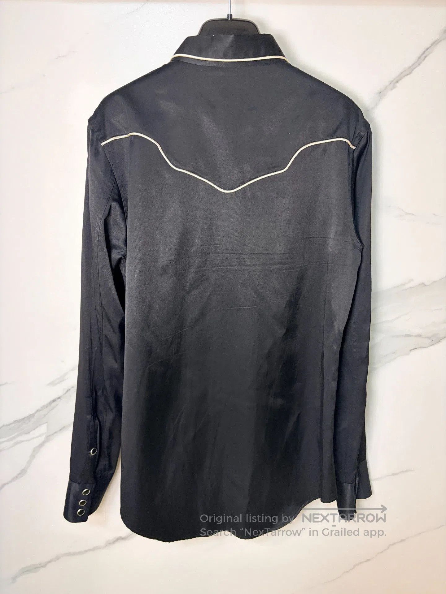 Saint Laurent Paris Saint Laurent FW16 White Line Shirt L. Size US L / EU 52-54 / 3 - 2 Thumbnail