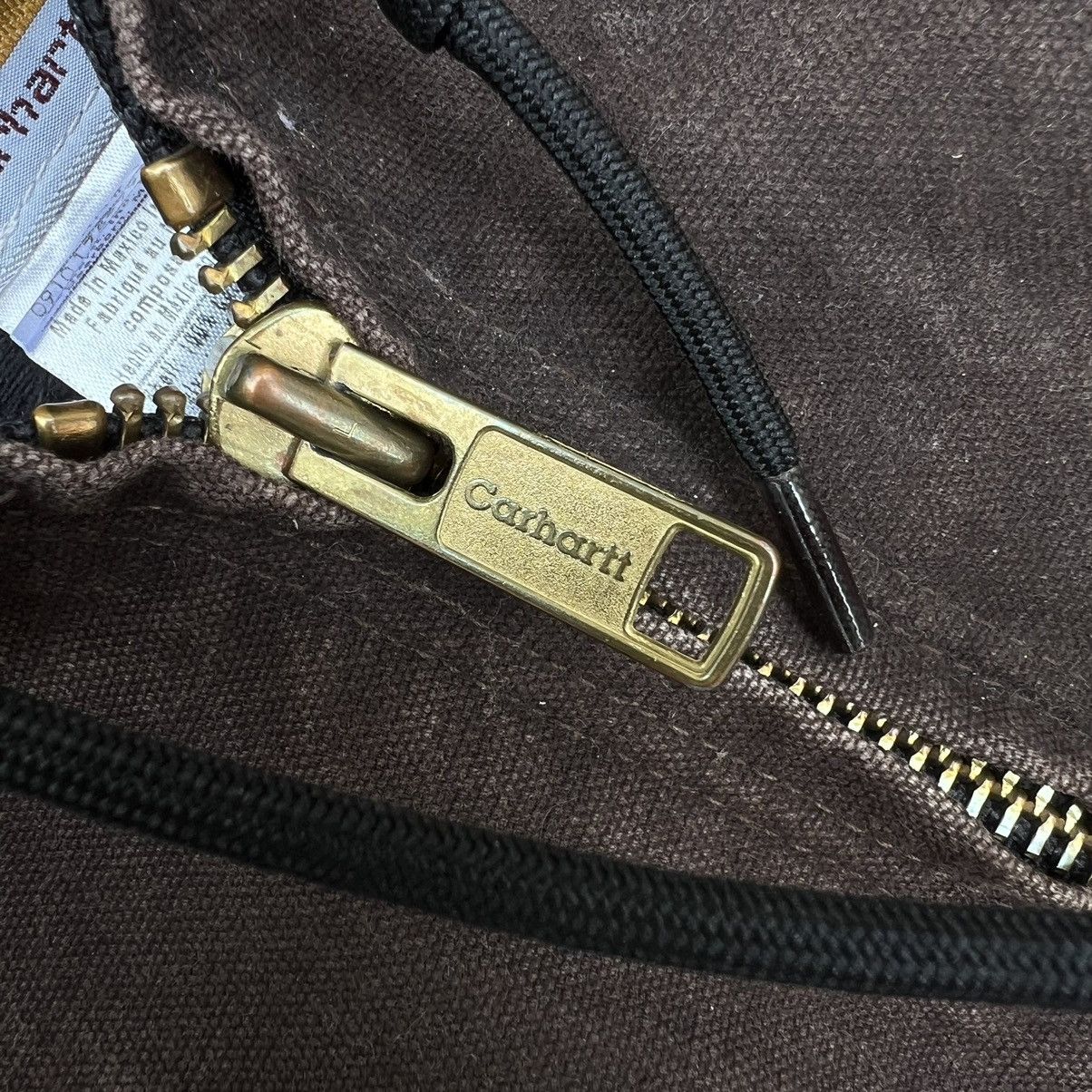 Carhartt × Vintage Vintage Carhartt Active Jacket Dark Brown J130DKB Size US XL / EU 56 / 4 - 3 Thumbnail