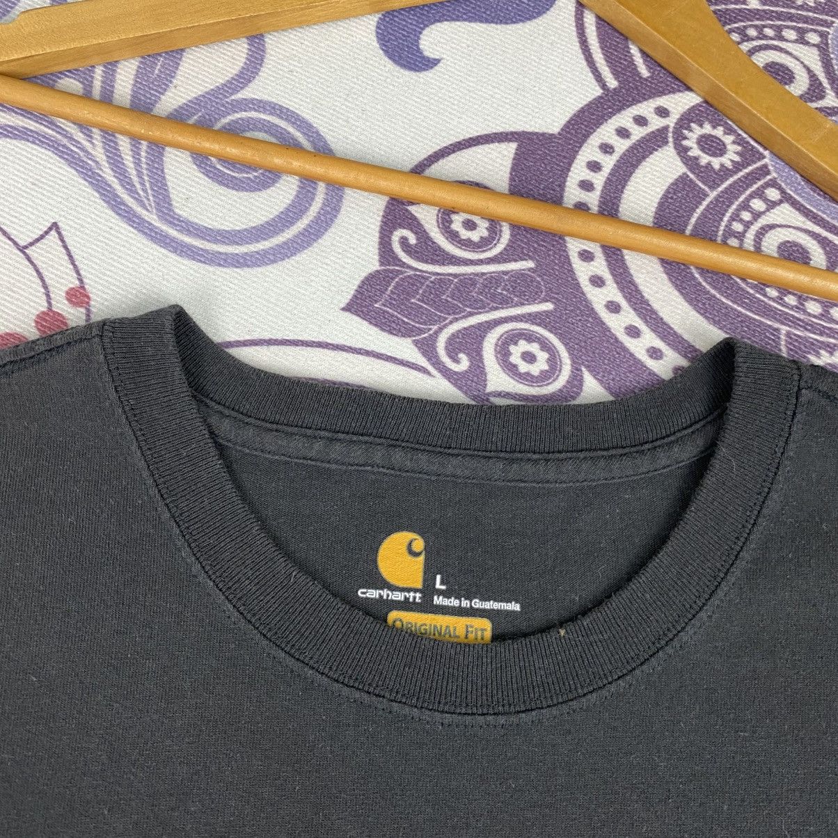 Carhartt Rare🔥Carhartt Pocket Shirt Small Logo Spell Out Size US XL / EU 56 / 4 - 6 Thumbnail