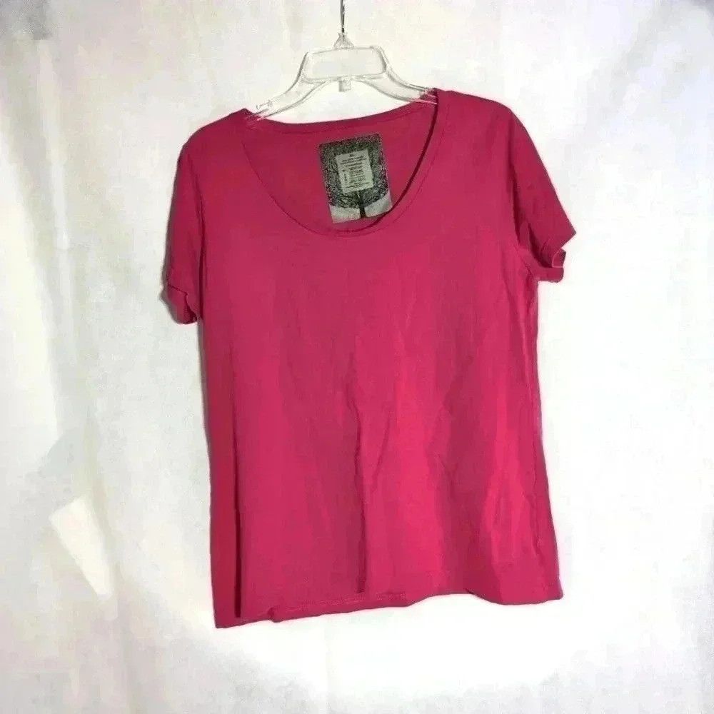 Anvil Anvil Knitware Pink Scoop Neck Top sz XL Size XL / US 12-14 / IT 48-50 - 1 Thumbnail