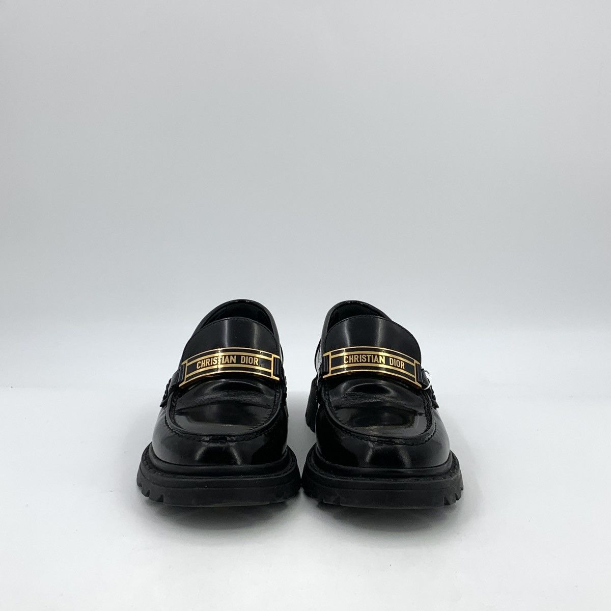 Dior Dior Size 36 Black Leather Casual Loafers Size US 6 / IT 36 - 3 Thumbnail