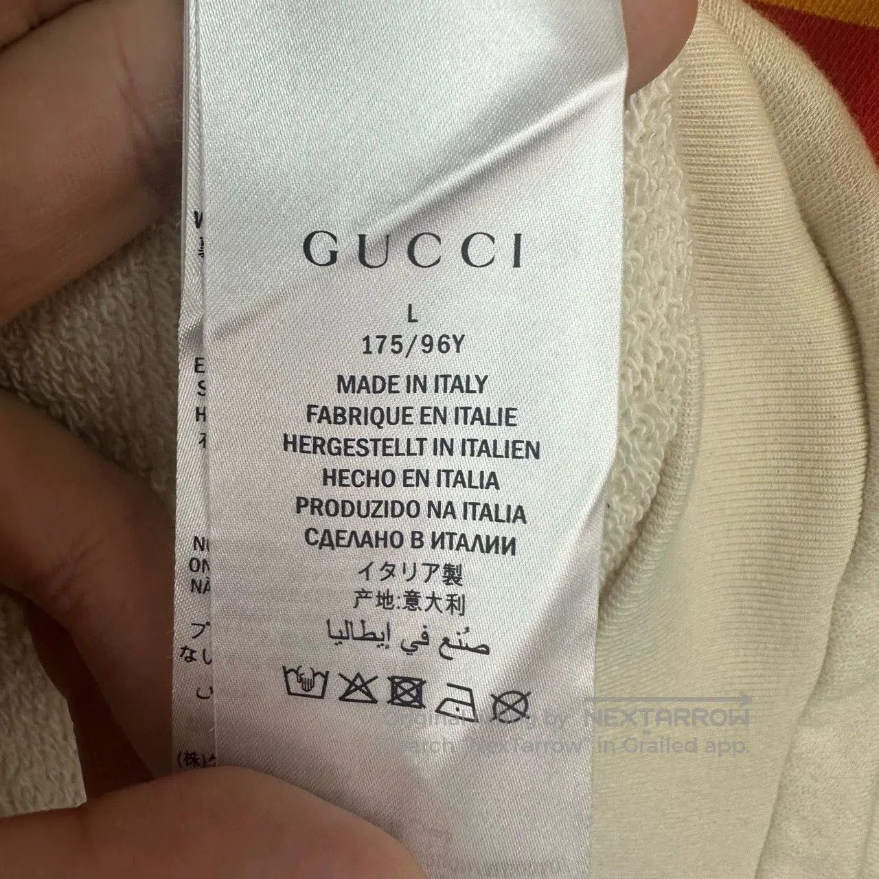 Gucci gucci red green logo print hoodie. Size US L / EU 52-54 / 3 - 3 Thumbnail