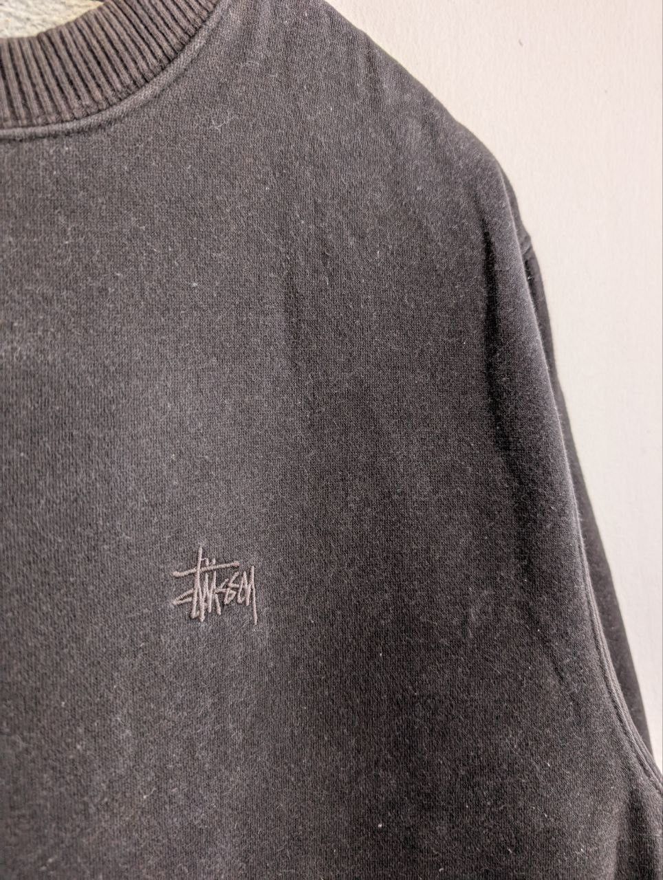 Stussy vintage STUSSY embroidered logo sweatshirts pullover Size US M / EU 48-50 / 2 - 3 Thumbnail