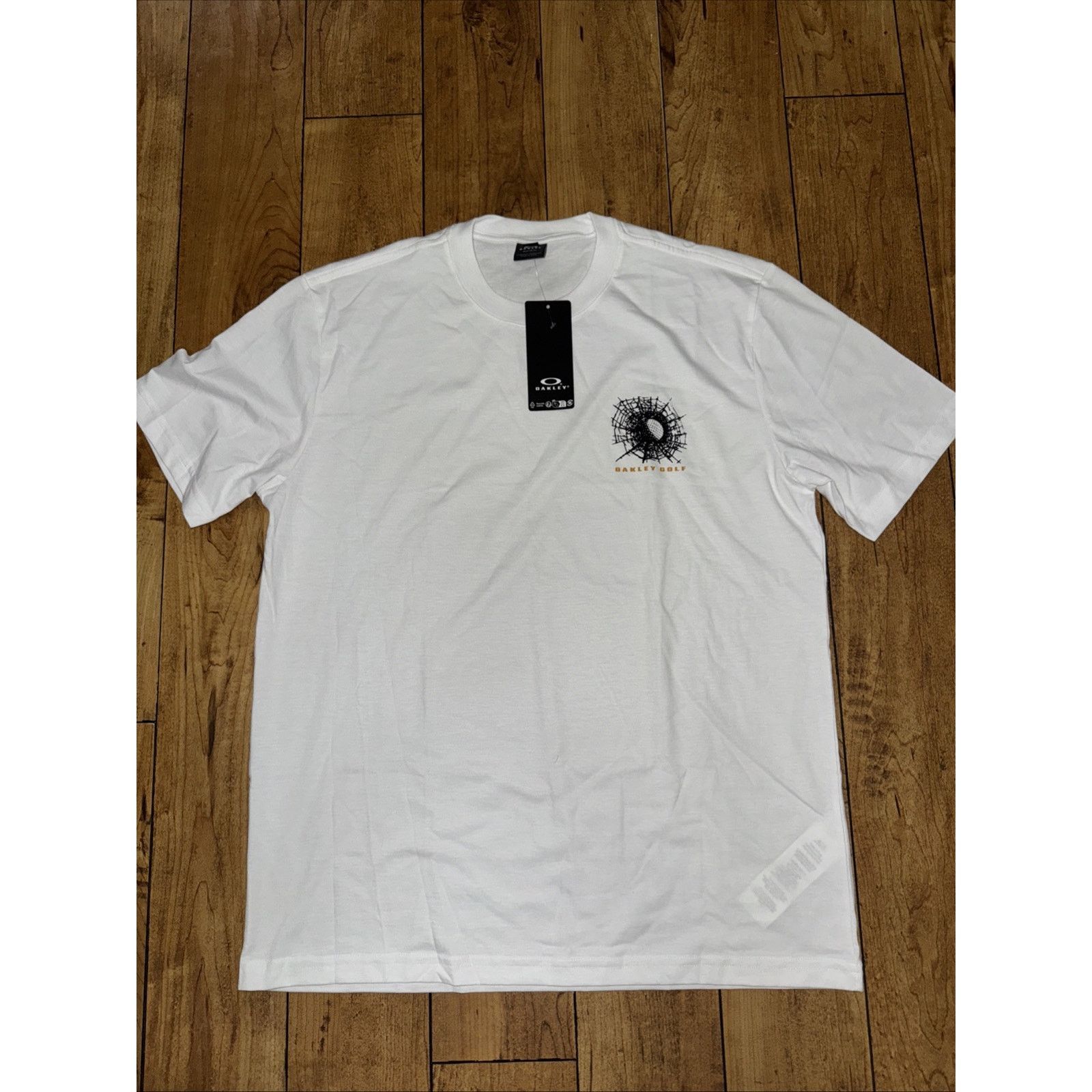 Oakley Oakley Golf T-Shirt White Medium 22x27 Size US M / EU 48-50 / 2 - 1 Thumbnail
