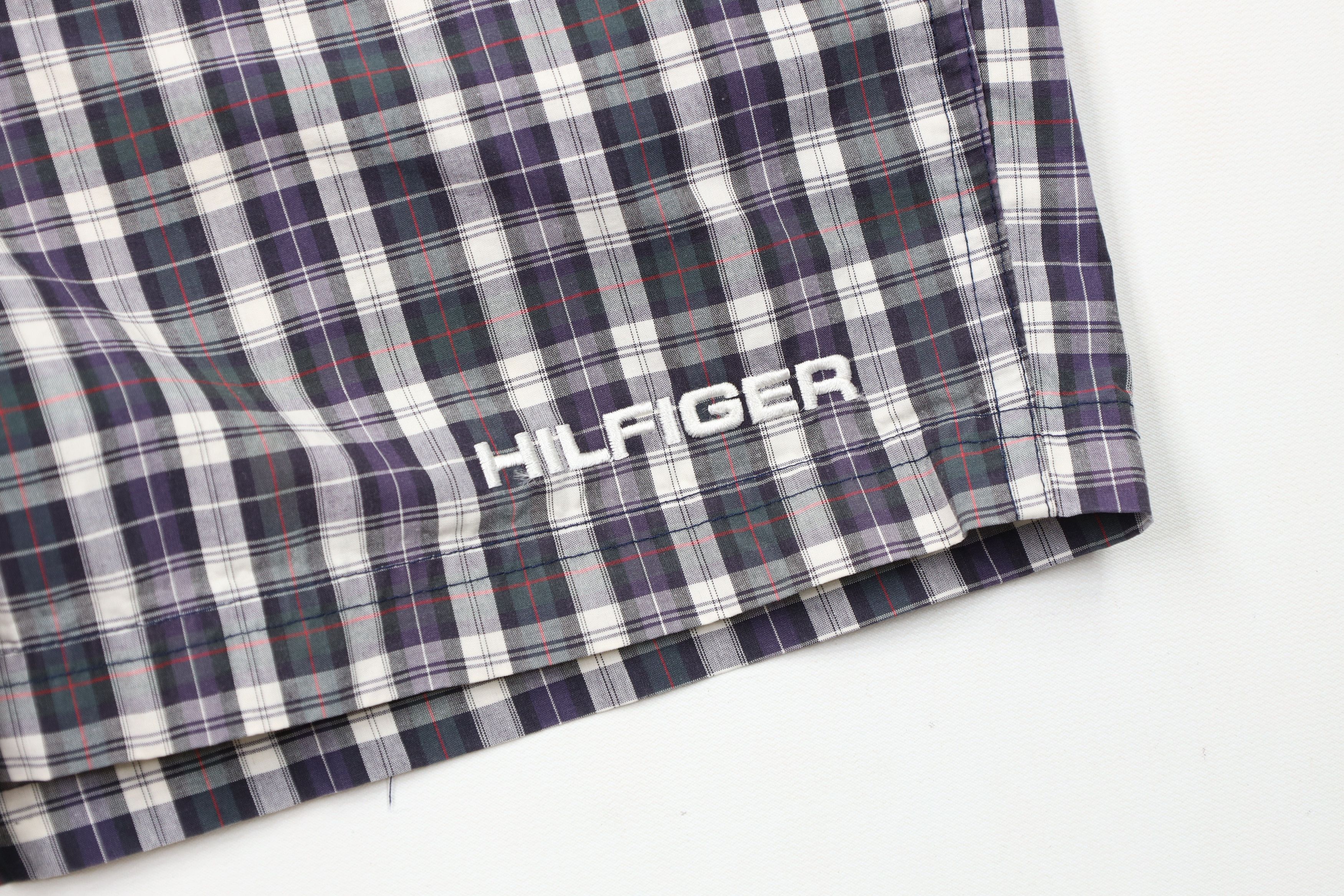 Tommy Hilfiger × Vintage Vintage 90s Tommy Hilfiger Above Knee Shorts Swim Trunks Size US 34 / EU 50 - 5 Thumbnail