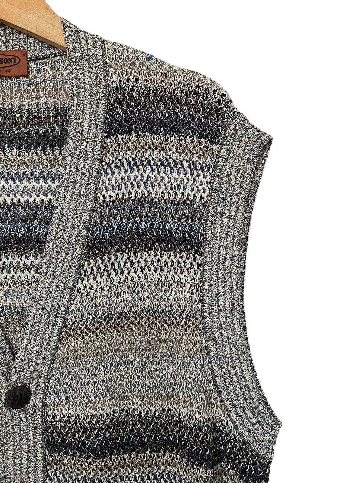 Missoni Multicolour Knit Vest