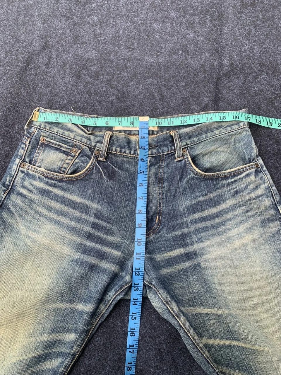 Edwin Edwin exclusive vintage model XV fucking faded. Size US 34 / EU 50 - 9 Thumbnail