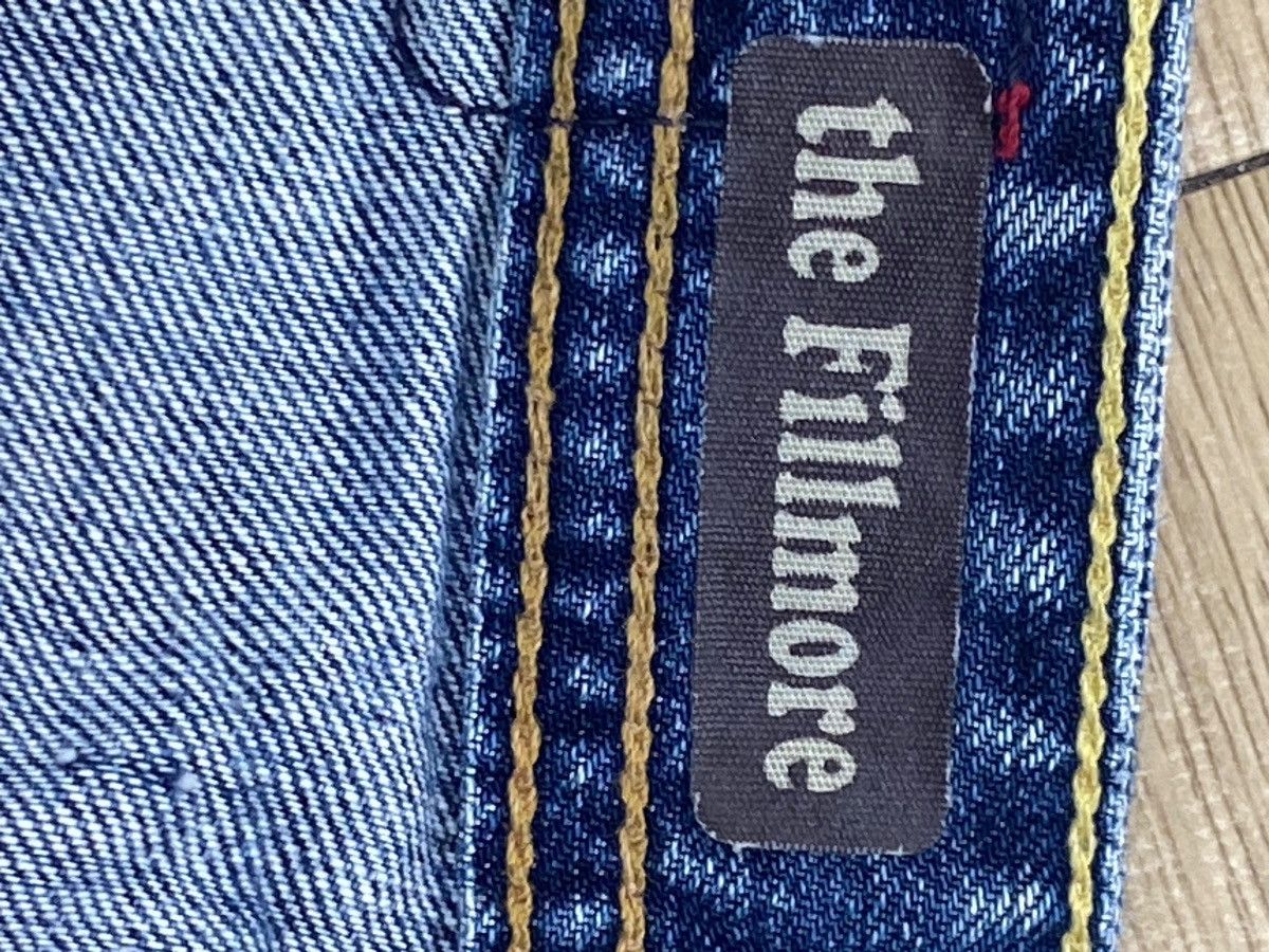 Other The Fillmore Brand Acid Blue Wash Distressed Flare Jeans Size US 32 / EU 48 - 14 Thumbnail