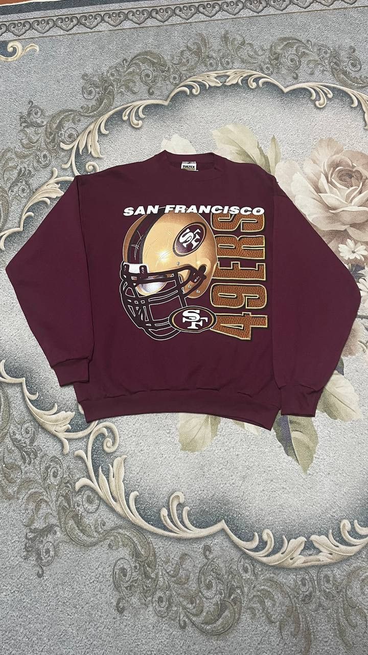 NFL × Tultex Vintage 1990s NFL San Francisco 49ers Sweatshirt Size US L / EU 52-54 / 3 - 1 Thumbnail