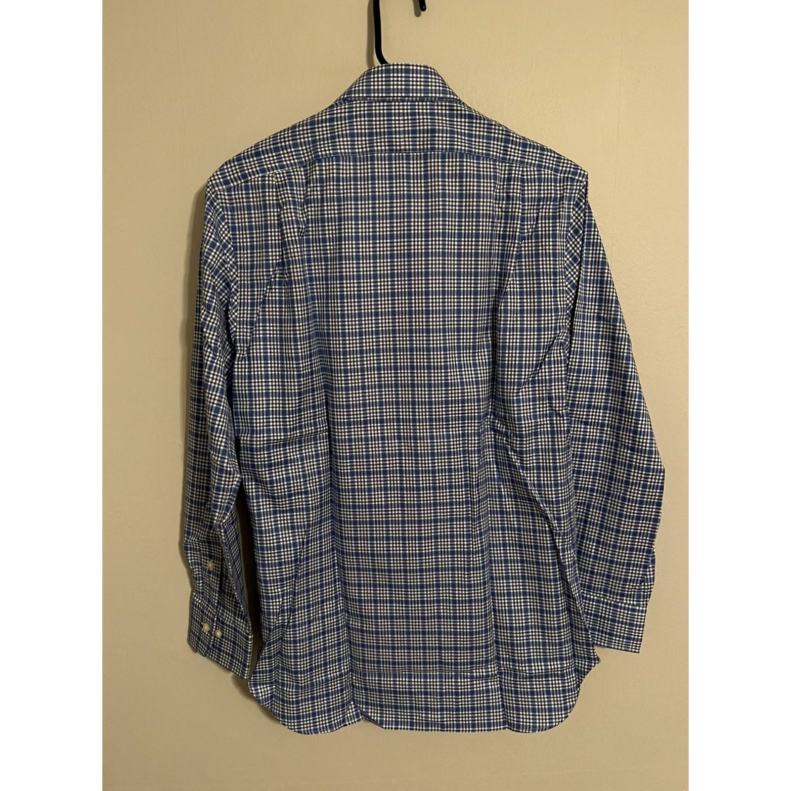 Polo Ralph Lauren Polo Ralph Lauren Slim Fit Easy Care Button Up Shirt Men's 15.5 32/33 Blue Plaid L/S Size US L / EU 52-54 / 3 - 4 Thumbnail