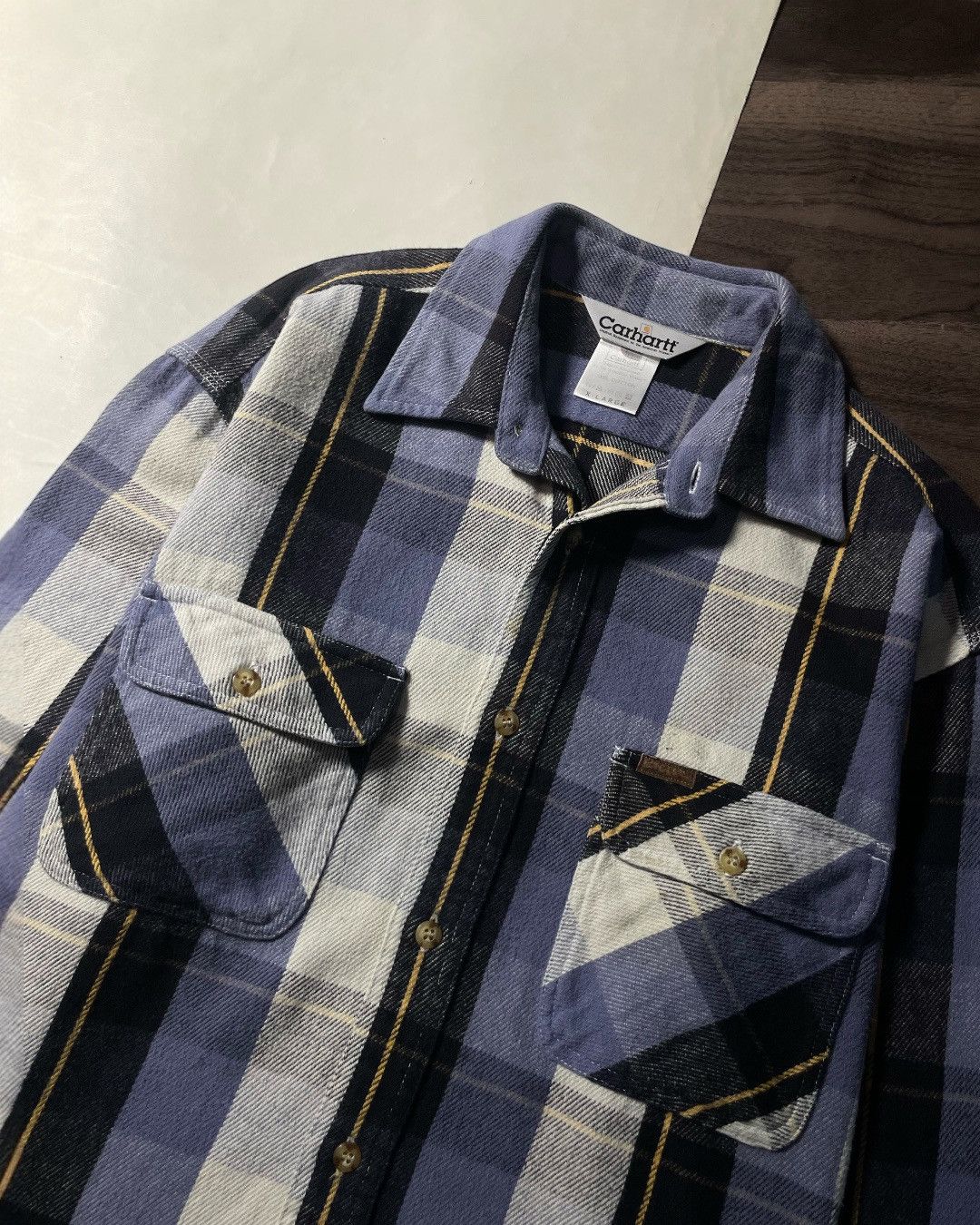 Carhartt Heavy Flannel Shirt CARHARTT Size XL fit XXL Size US XL / EU 56 / 4 - 4 Thumbnail