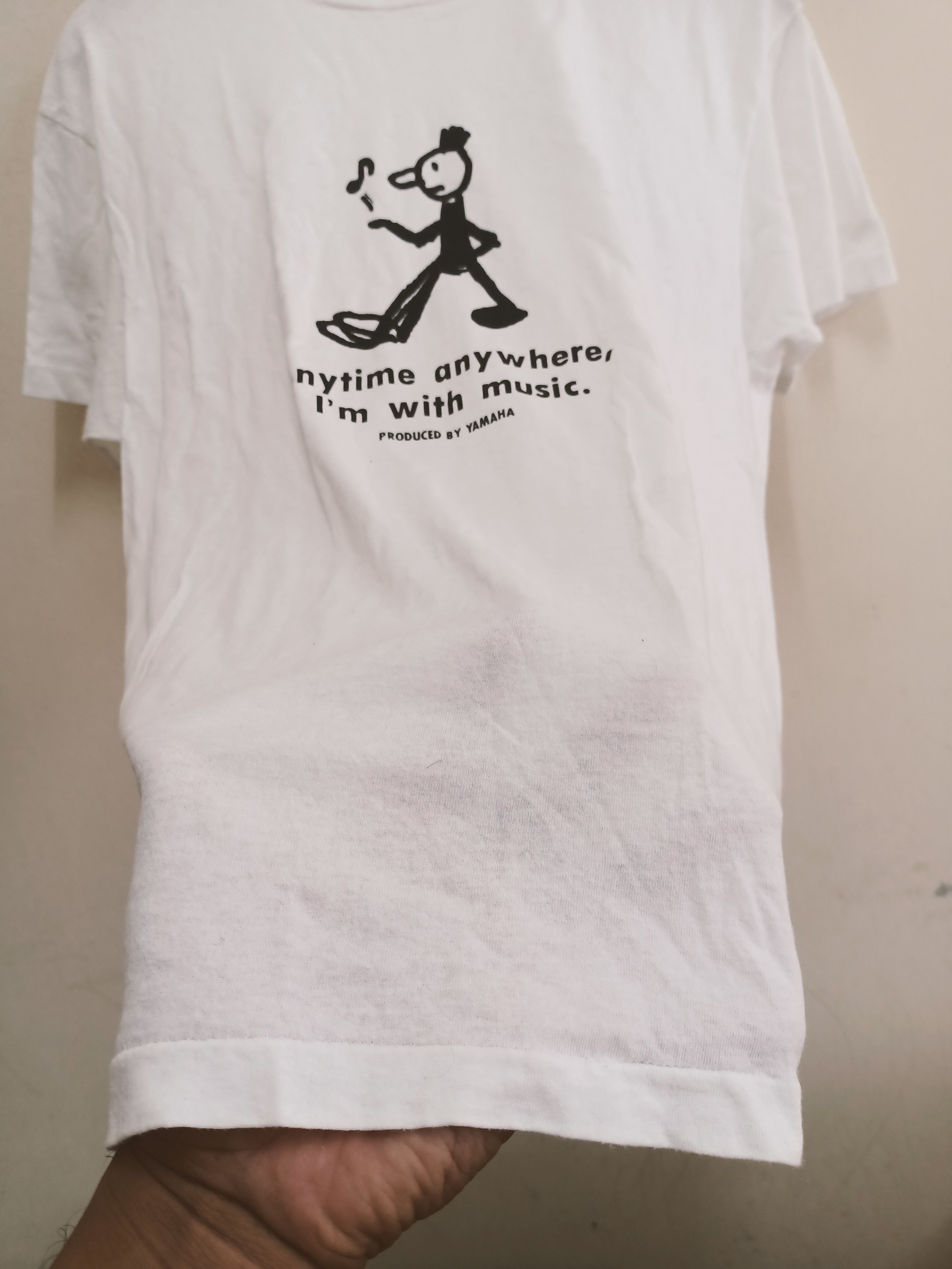 Hanes × Yamaha Vintage Yamaha Music t-shirt by Hanes Usa Size US L / EU 52-54 / 3 - 3 Thumbnail