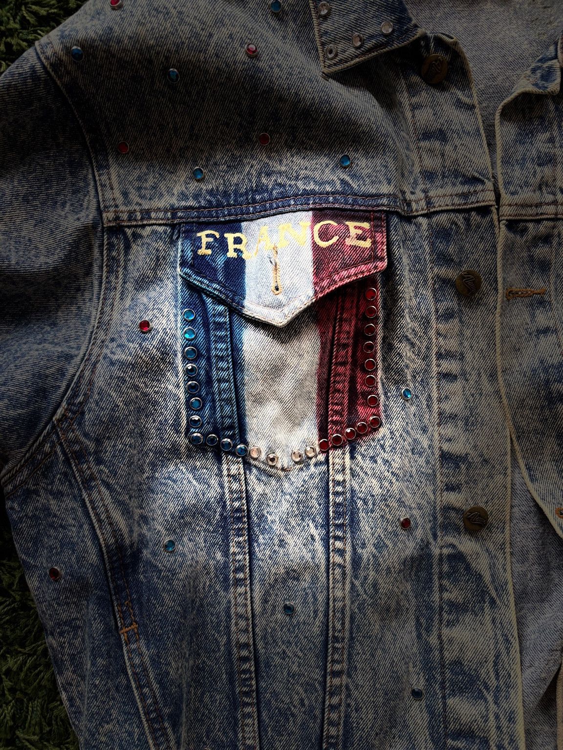 Other Tony Alamo of Nashville Hand-Painted Paris Jacket – 1987 Size US L / EU 52-54 / 3 - 4 Thumbnail