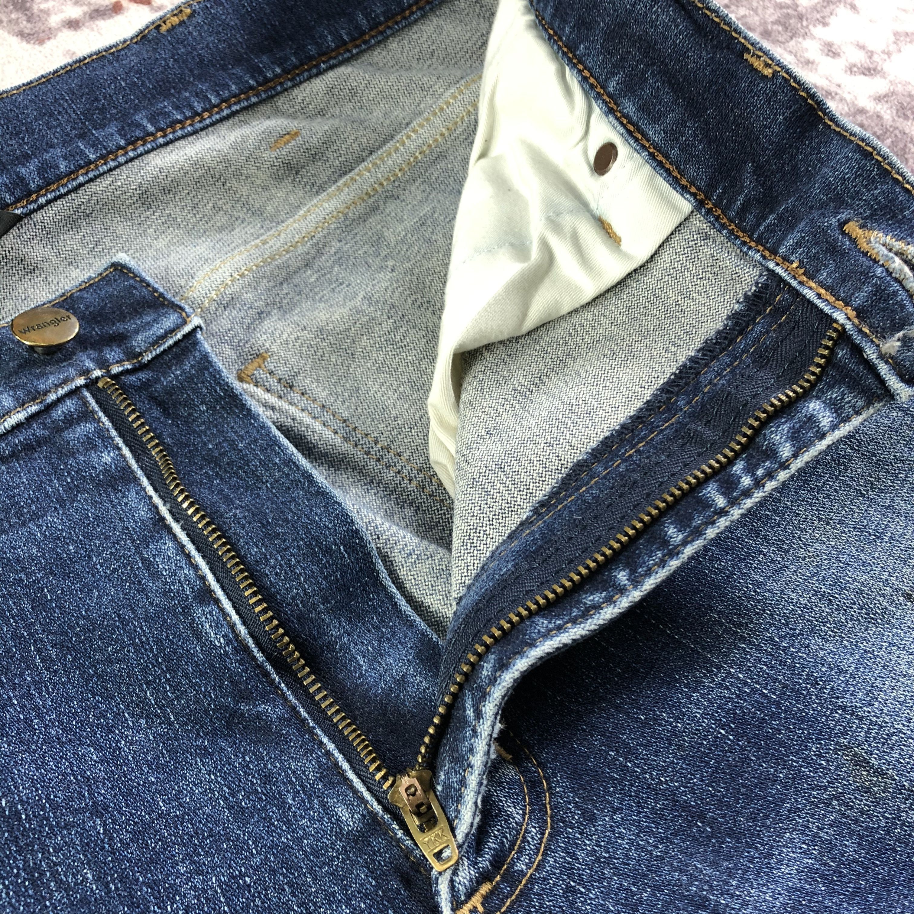 Vintage × Wrangler Vintage Blue Wash Wrangler Jeans-JM3225 Size US 34 / EU 50 - 10 Thumbnail