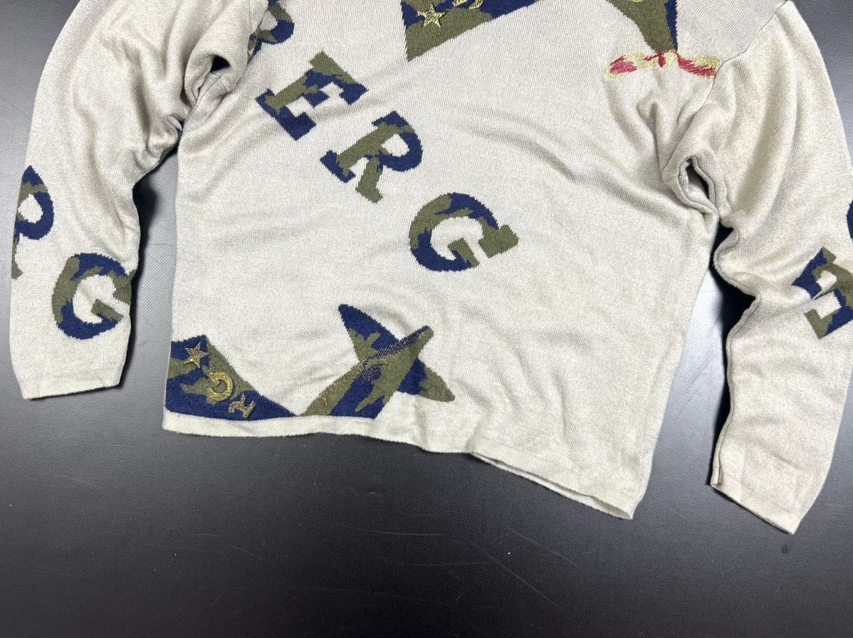 Iceberg × Vintage Vintage Iceberd Airplane Embroidered Logo Sweater Size S Size US XS / EU 42 / 0 - 12 Thumbnail