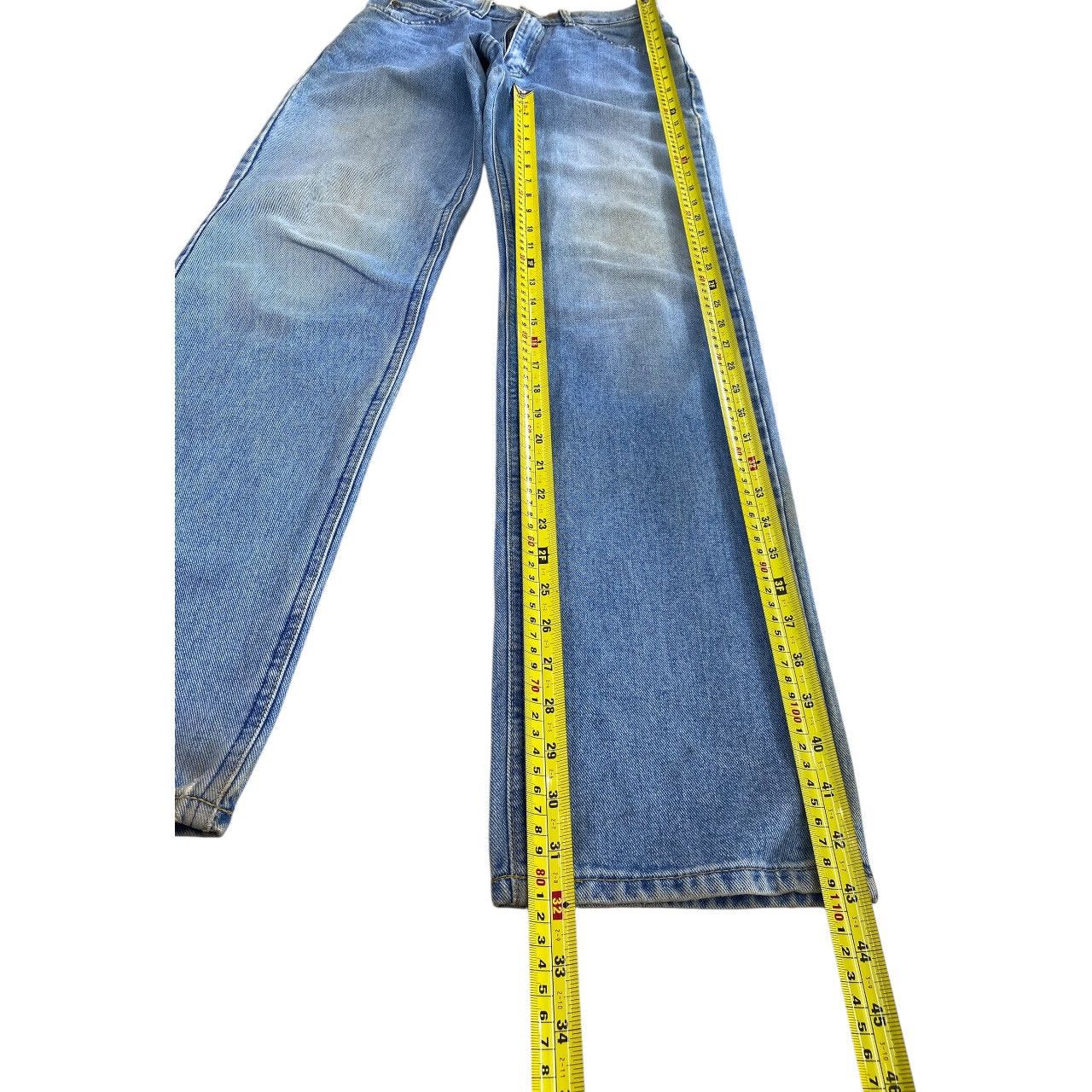 Lee Lee Faded Blue Wash Style Straight Cut Jean Size US 26 / EU 42 - 7 Thumbnail