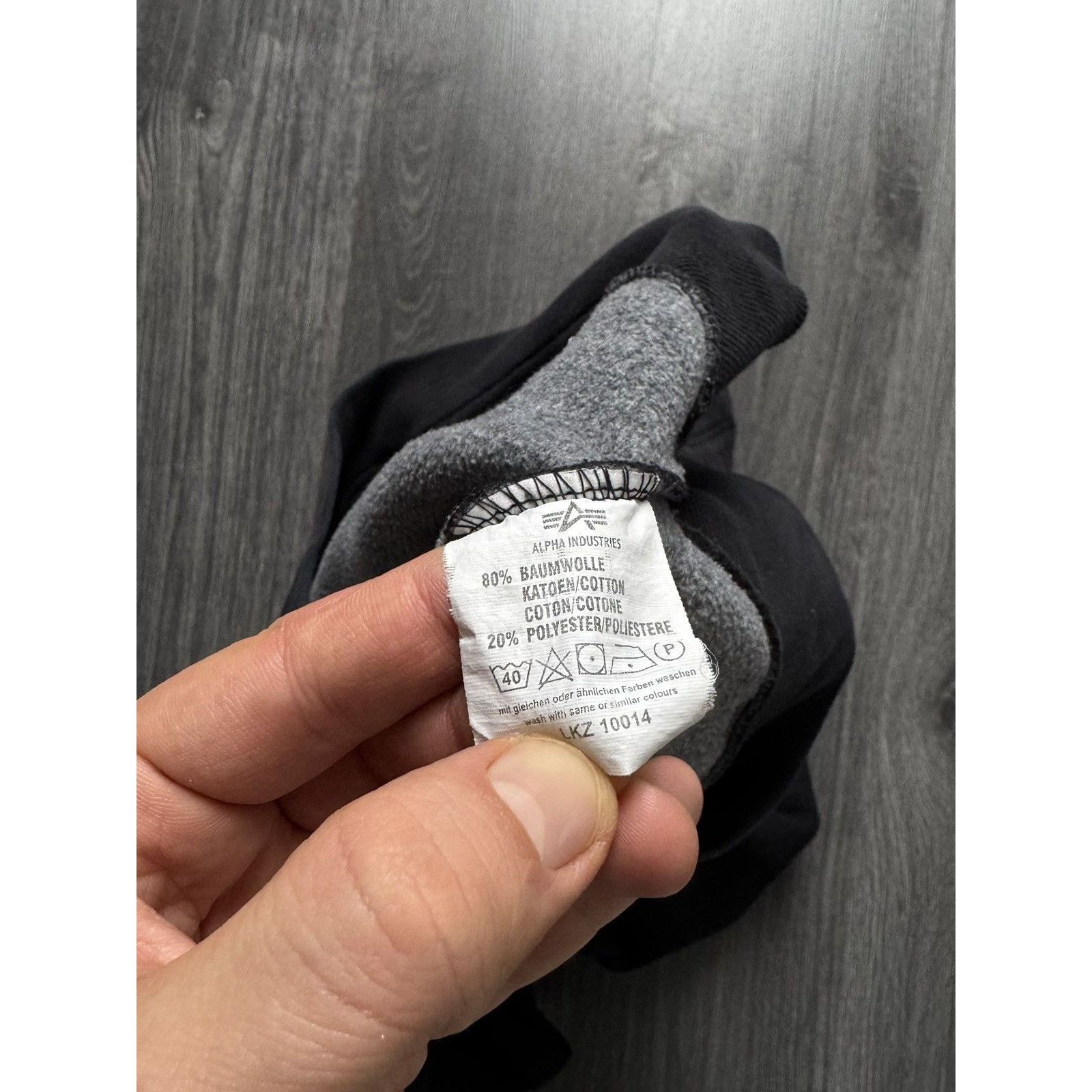 Alpha Industries × Vintage 90s Alpha Industries Embroidered Archive hoodie Size US S / EU 44-46 / 1 - 9 Thumbnail