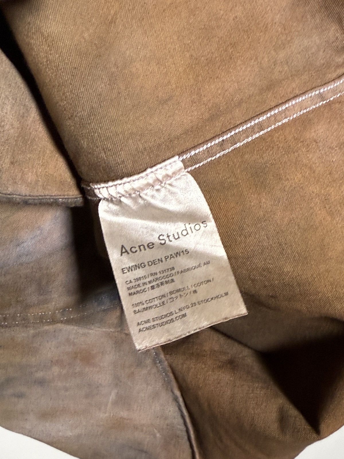 Acne Studios acne studios mechanik denim western shirt Size US M / EU 48-50 / 2 - 13 Thumbnail