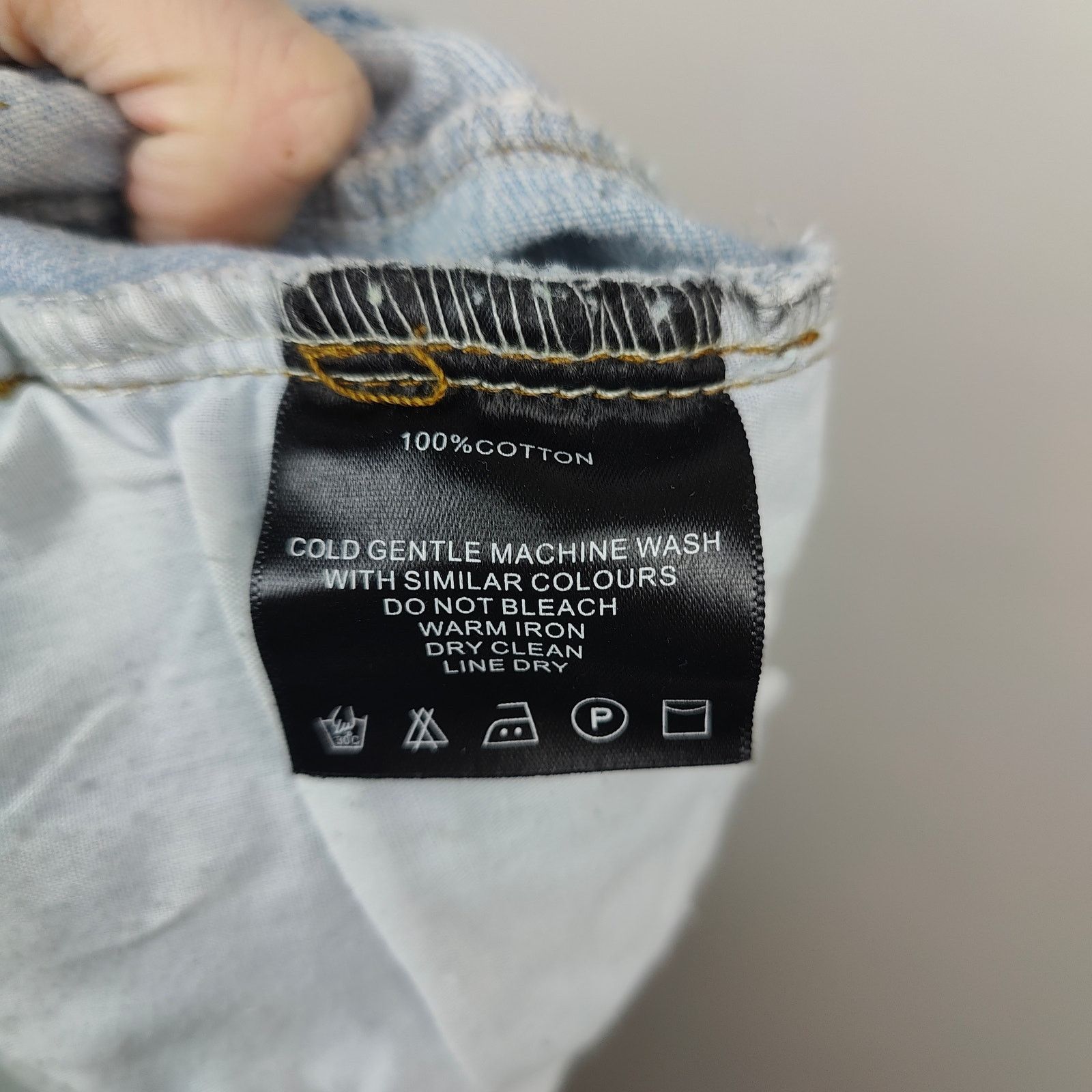 Other Maniere De Voir Straight Jeans Womens 8 Zippered Size 30" / US 8 / IT 44 - 10 Thumbnail