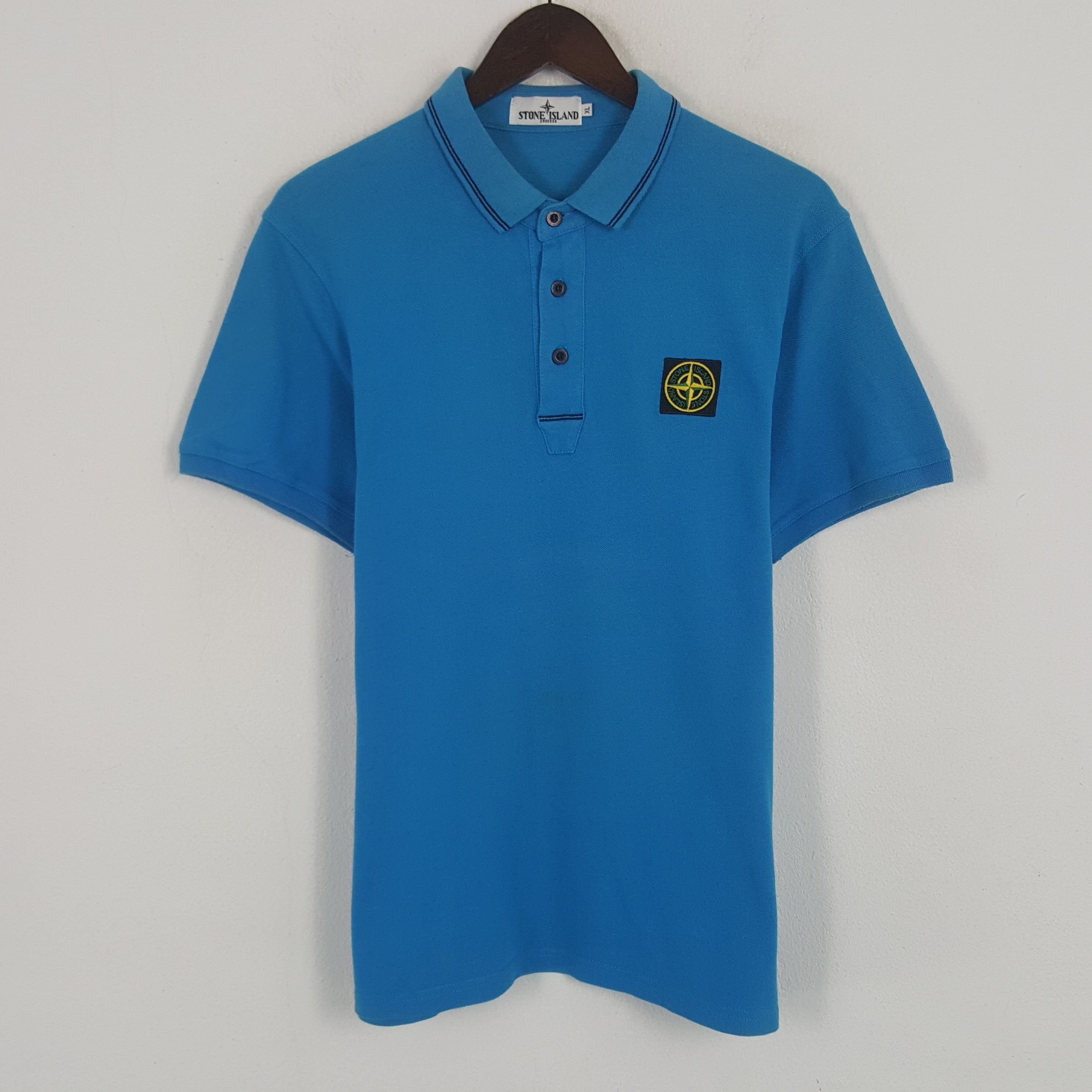 Vintage Vintage Stone Island Polos Shirt Size US S / EU 44-46 / 1 - 1 Thumbnail